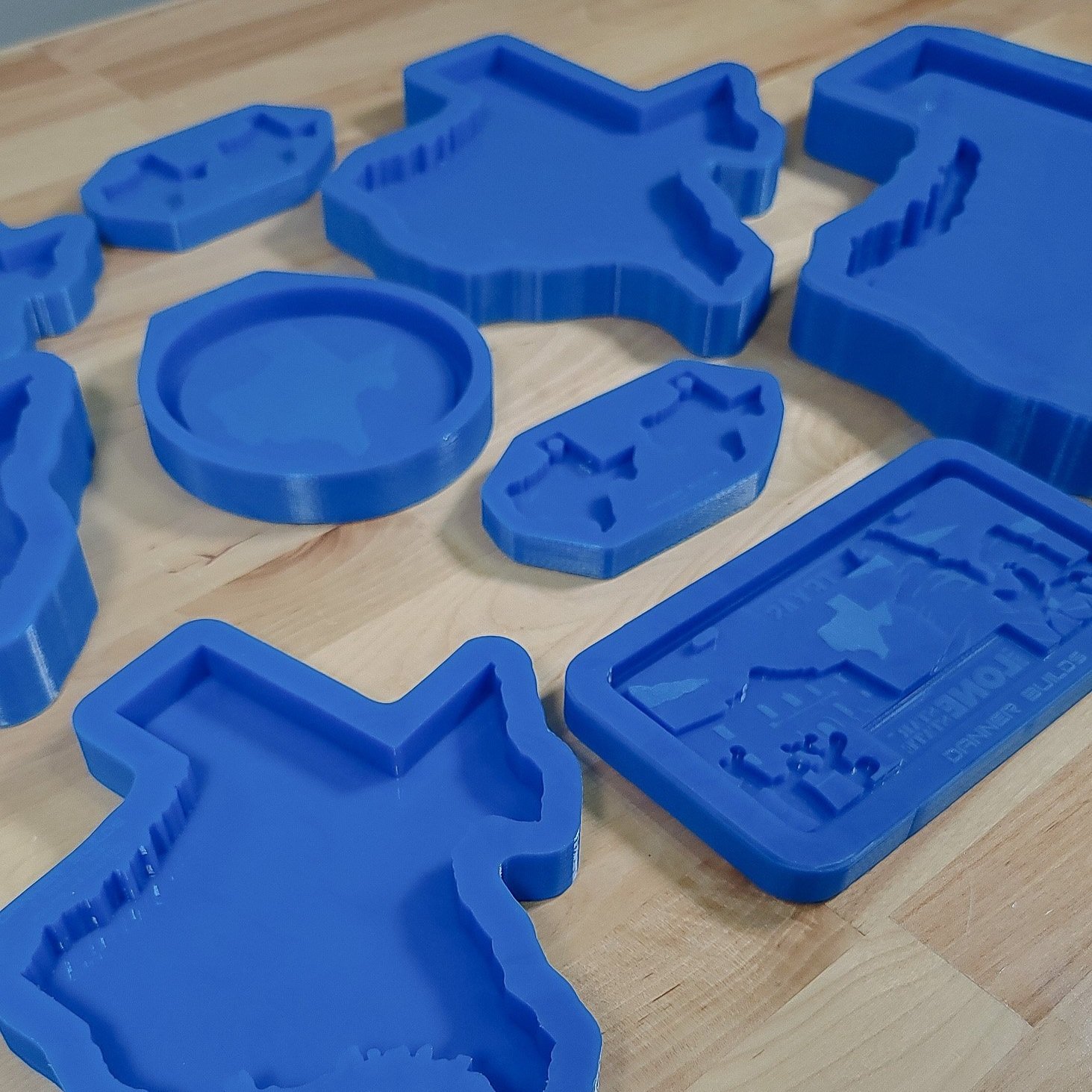 Mini Dinosaur Silicone Molds — Danner Builds