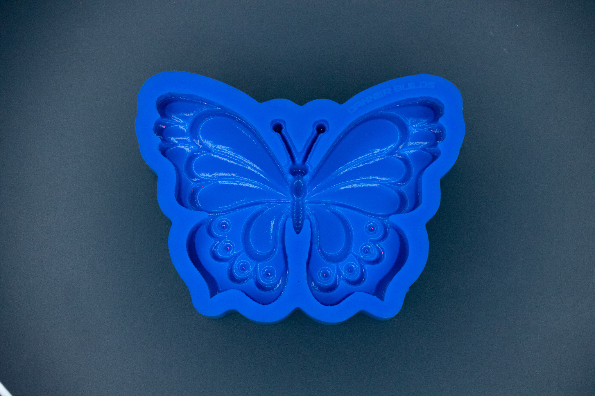 NEW DESIGN  RUBBER LATEX MOULD MOULDS MOLD BUTTERFLY SAT DOWN A 