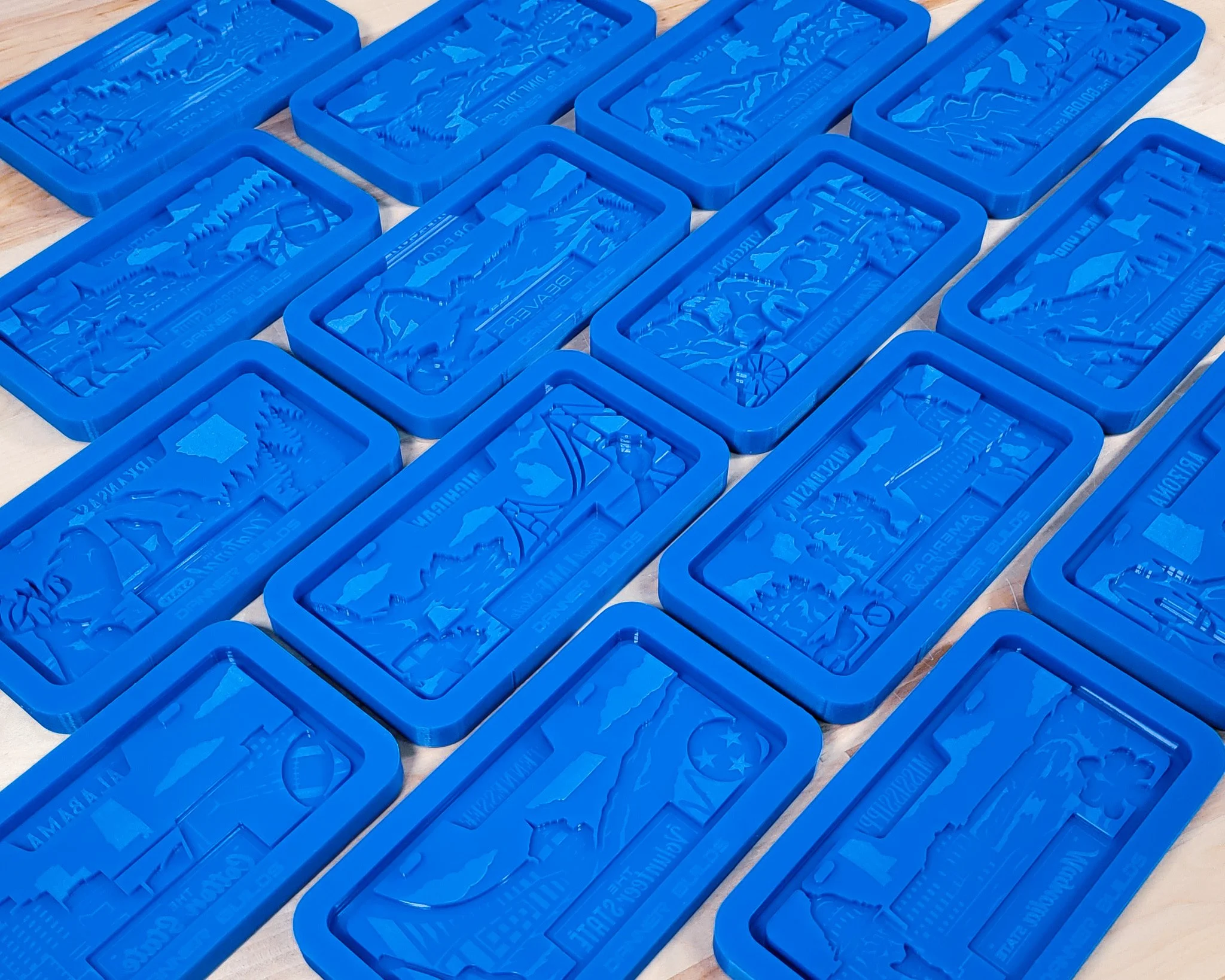 State License Plate Silicone Molds For Resin Concrete And Gypsum state-license-plate-silicone-molds-for-resin-concrete-and-gypsum