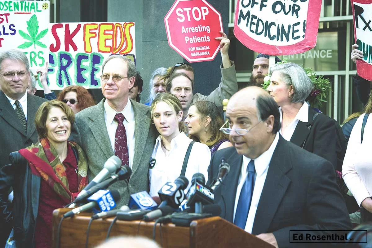 “Ed Rosenthal has always been an out-front marijuana legalization advocate, someone willing to push the envelope, often at some personal risk, to achieve social change.” – Keith Stroup; Founder, Norml