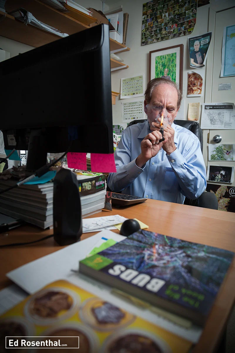 Ed Rosenthal. Photo by Fred Morledge – Dabsel.com