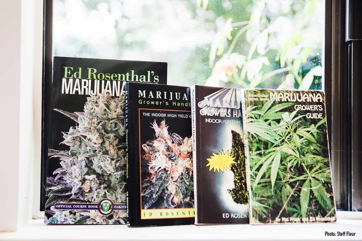 “Ed Rosenthal’s Marijuana Grower’s Handbook” , has become the definitive marijuana cultivation resource, inspiring millions to learn the best marijuana cultivation techniques, and is the official course book of Oaksterdam University.