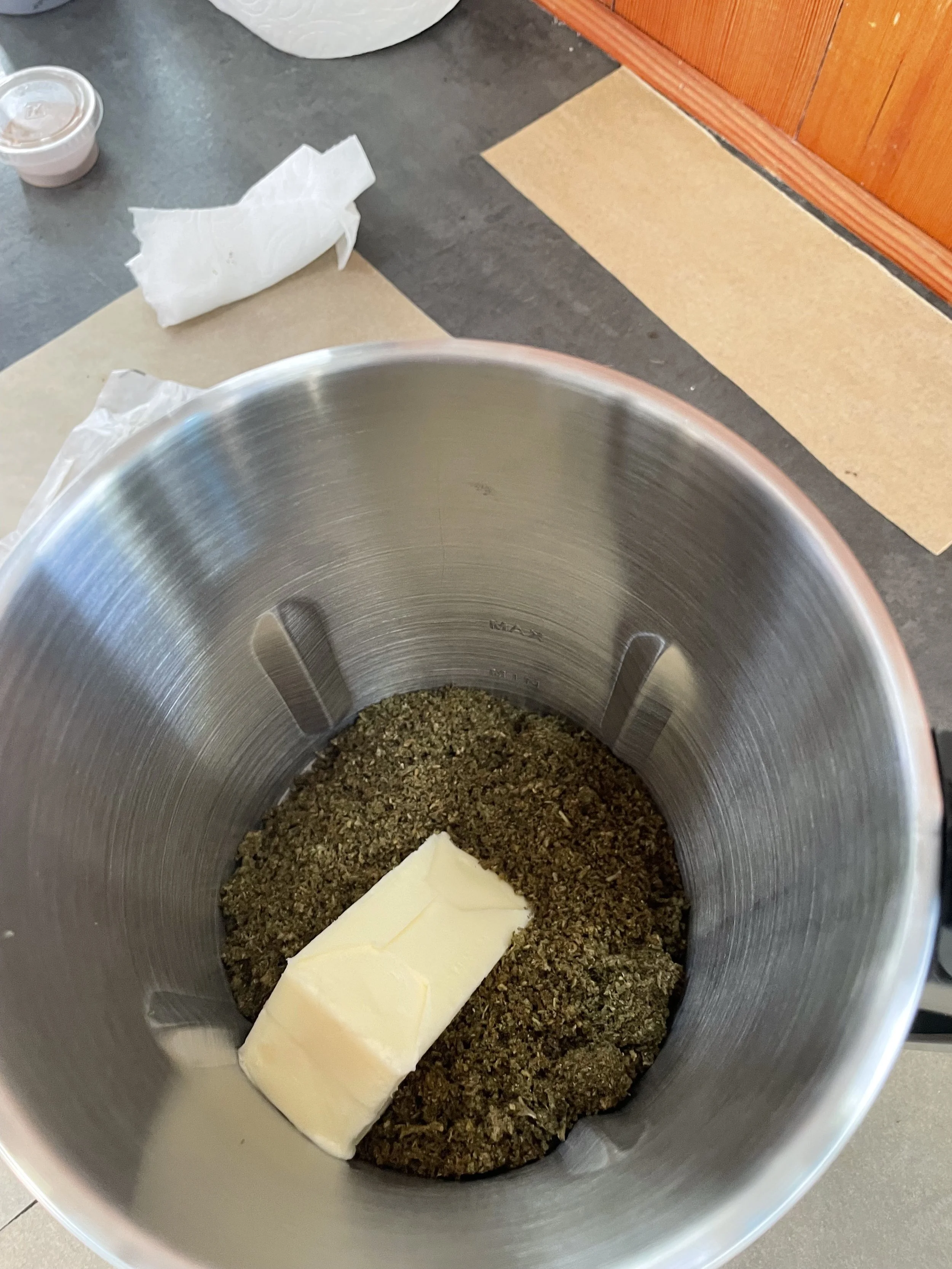 Cannabis Processing Time: DIY Cannabutter With Home-Grown Flower