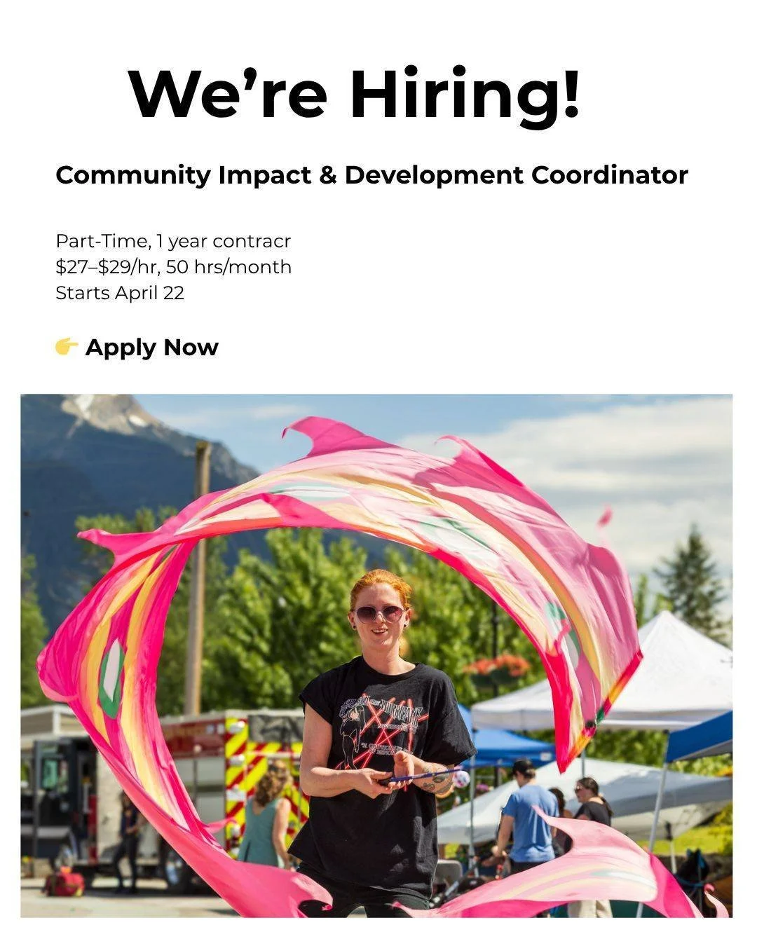 🌟 We&rsquo;re Hiring! Community Impact &amp; Development Coordinator

📍 Golden &amp; Area A
⏱️ Part-Time | 50 hrs/month (flexible)
💰 $27&ndash;$29/hour
📅 Start Date: April 22, 2026

Join the Golden &amp; District Community Foundation and help sha
