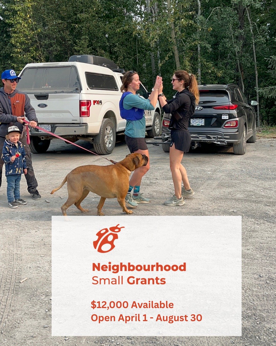 Now Open: Neighbourhood Small Grants! 

Have an idea that could bring people together or make your neighbourhood better? This is your chance!

💰 $12,000 available in total funding
📅 Applications open April 1 - August 30

This program supports small