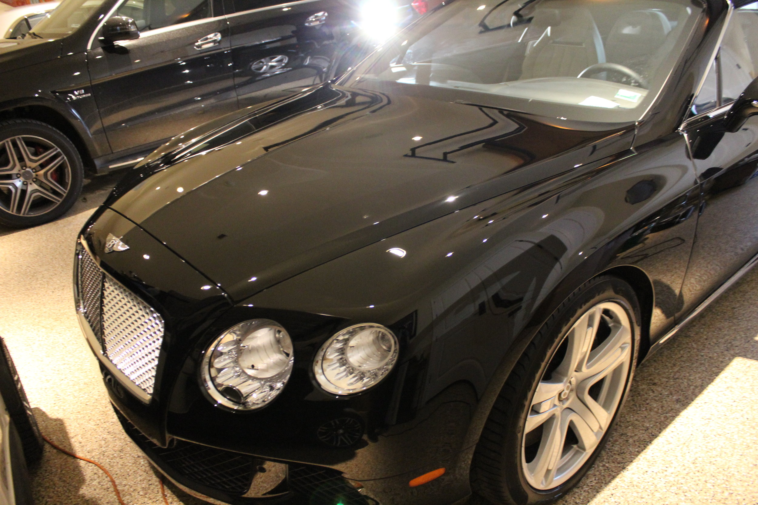 Bentley receiving Ceramic Pro in Kansas City