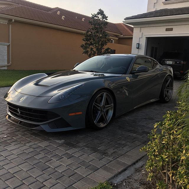 We worked on one of our repeat customer's amazing Ferrari F12. We did a full paint correction and ceramic coating, too make sure the appearance matched the performance. Now the paint looks as beautiful as that screaming V12!