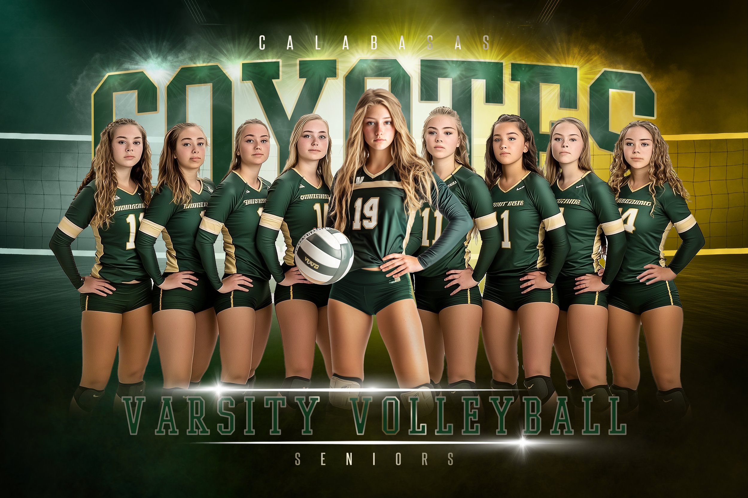 Elite Edge Volleyball 3x2 Banner