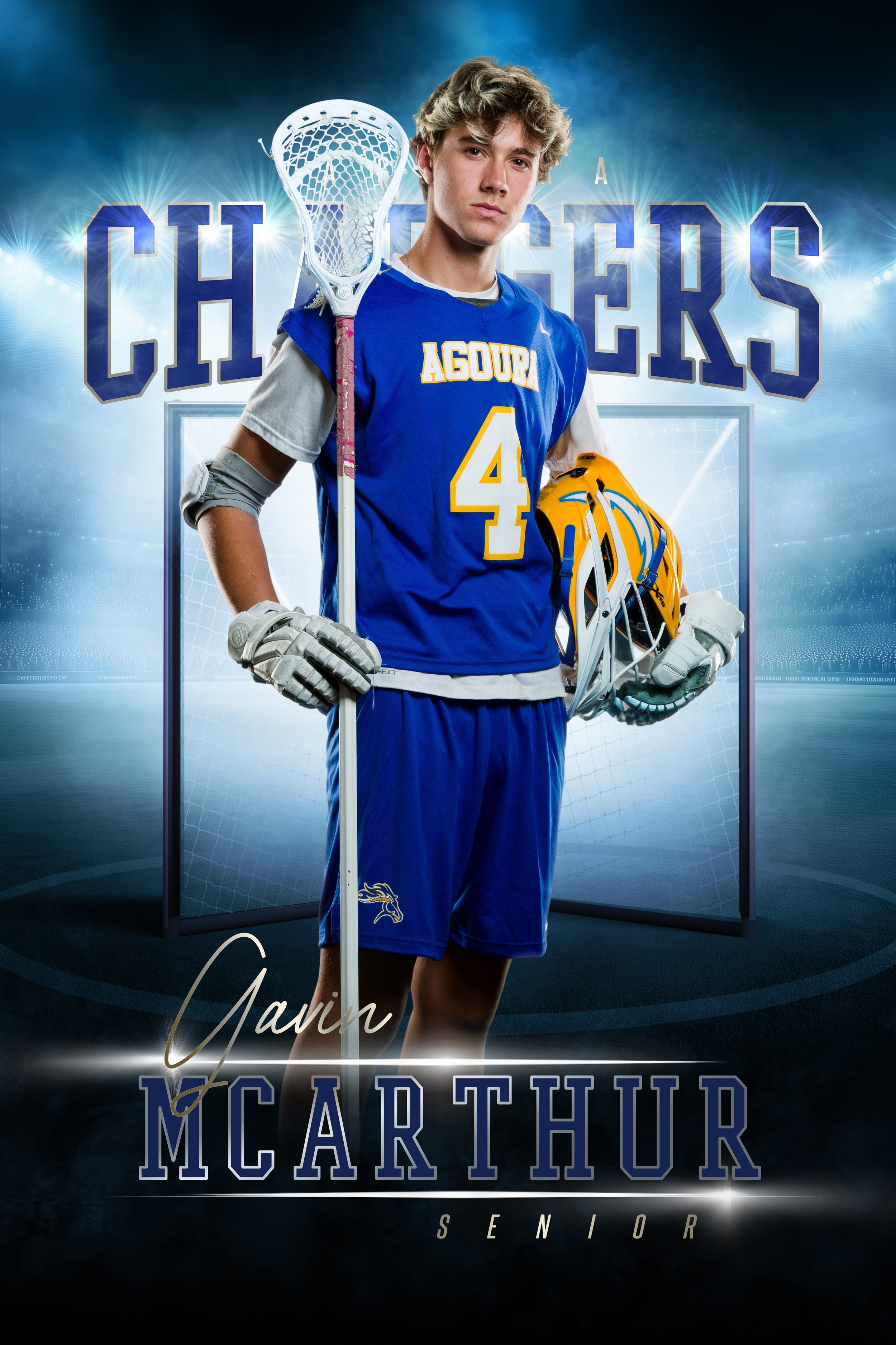 Elite Edge Lacrosse 2x3 Banner
