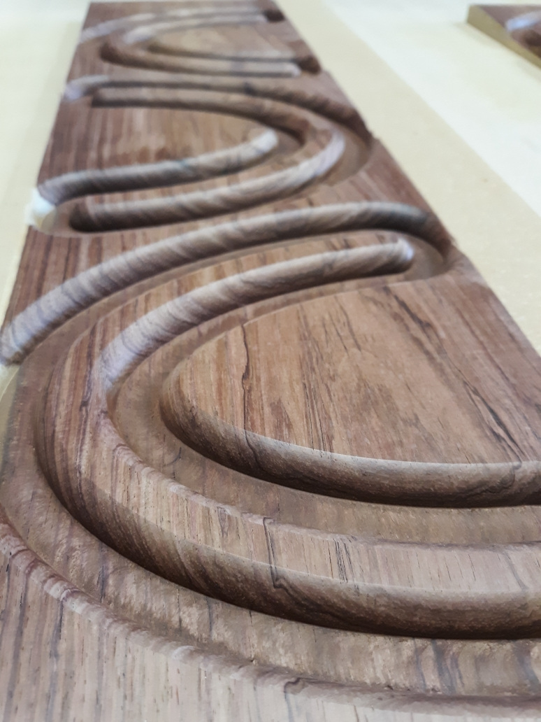 Exotic wood handles
