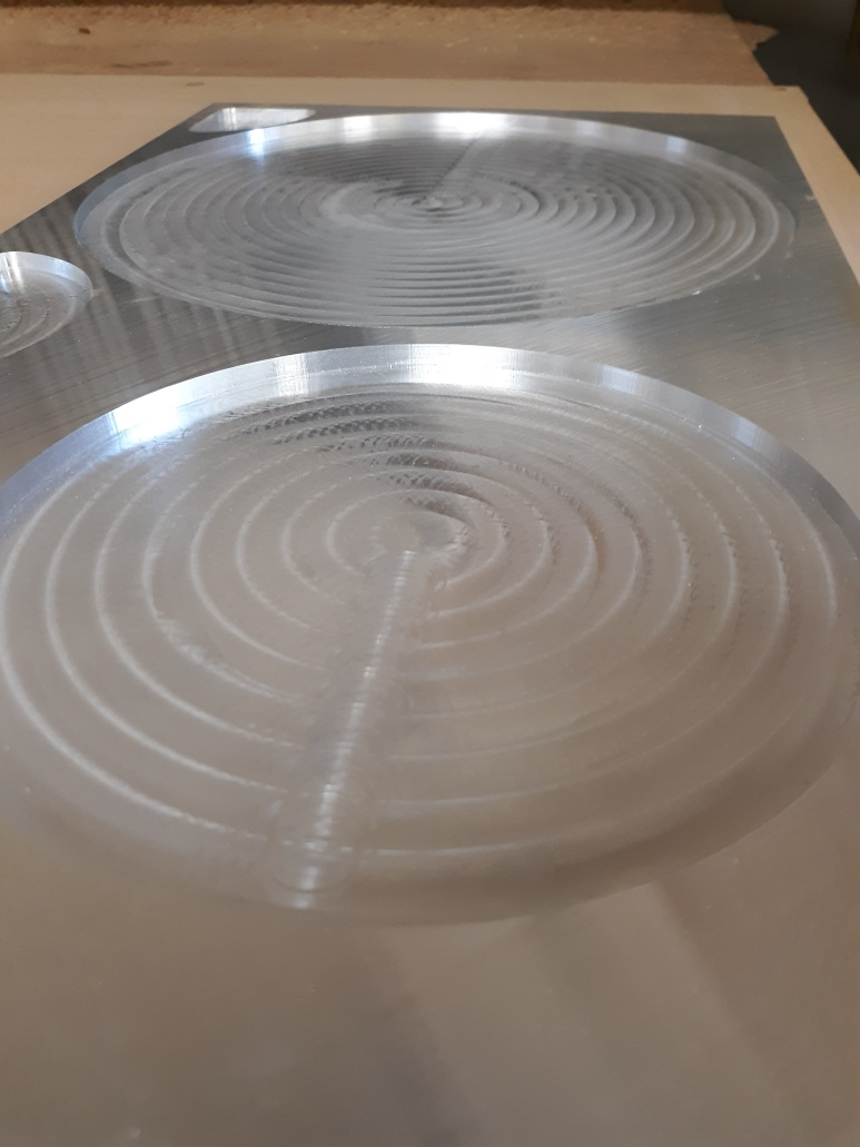 Aluminum plate