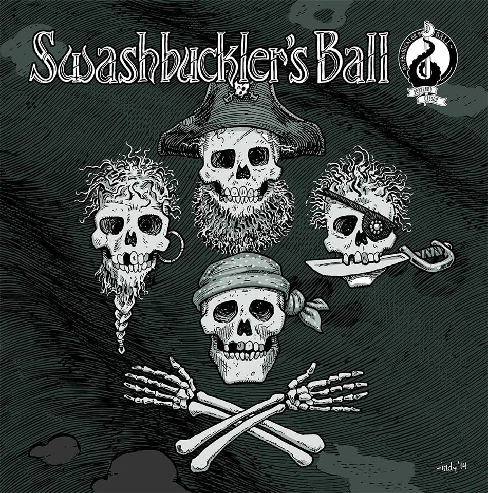 Saturday November 3, 7PM – 12AM Portland, OR Hold fast and make ready, the Swashbuckler's Ball returns for a glorious 9th year! Join us for a grand night out for pirates, buccaneers and nautical miscreants of all stripes! Join the Allegro Dance Company at the Bergamot Burlesque Show! More info & tickets!