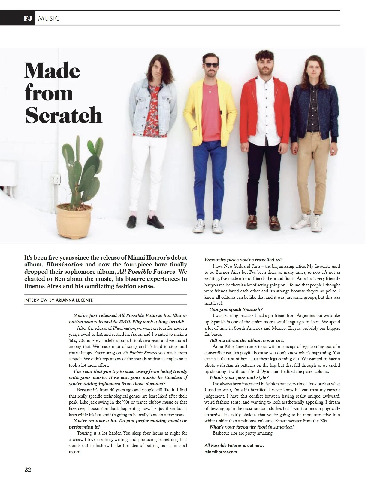 Made from Scratch, Miami Horror interview, May 2015.jpg