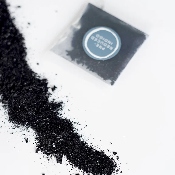pre-measured indigo packet