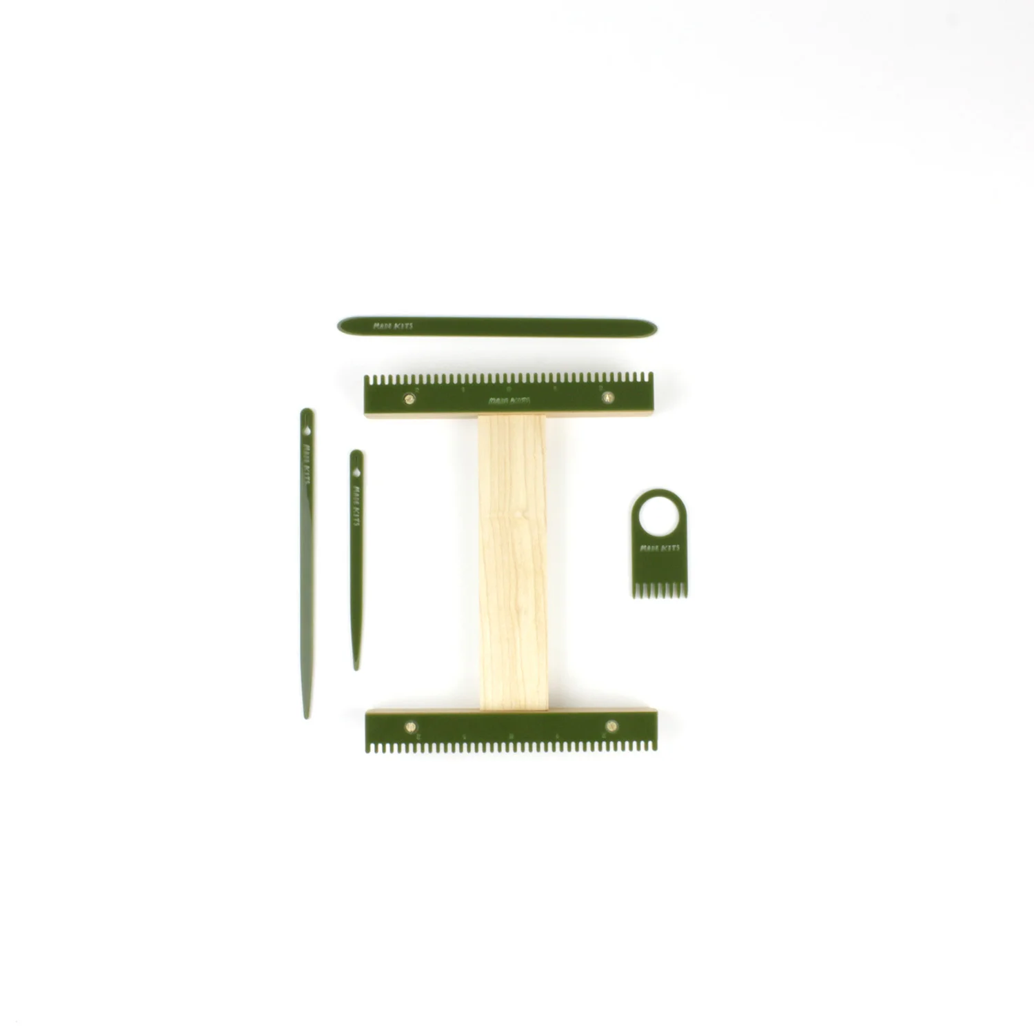 green small tapestry weaving kit