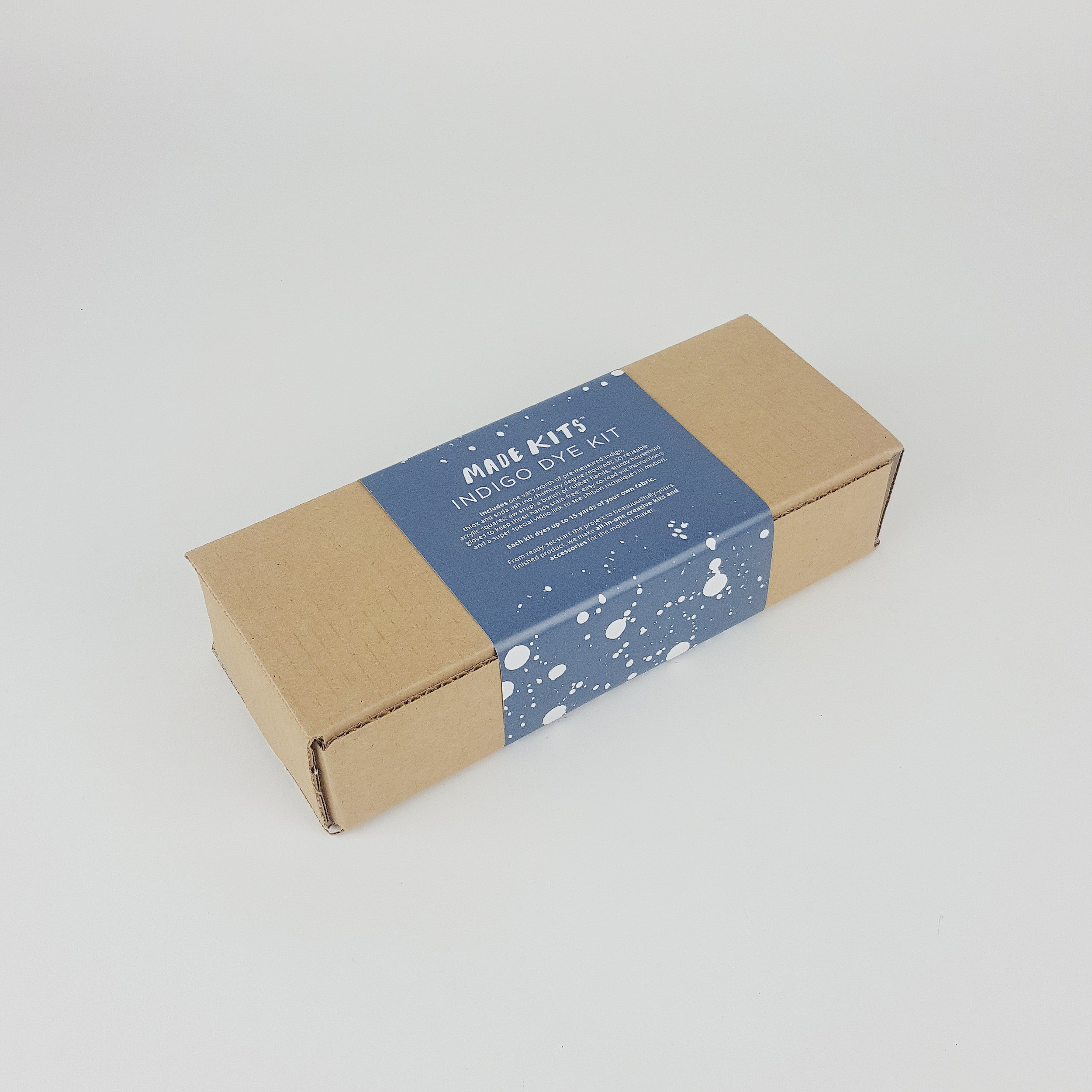 indigo dye shibori kit box