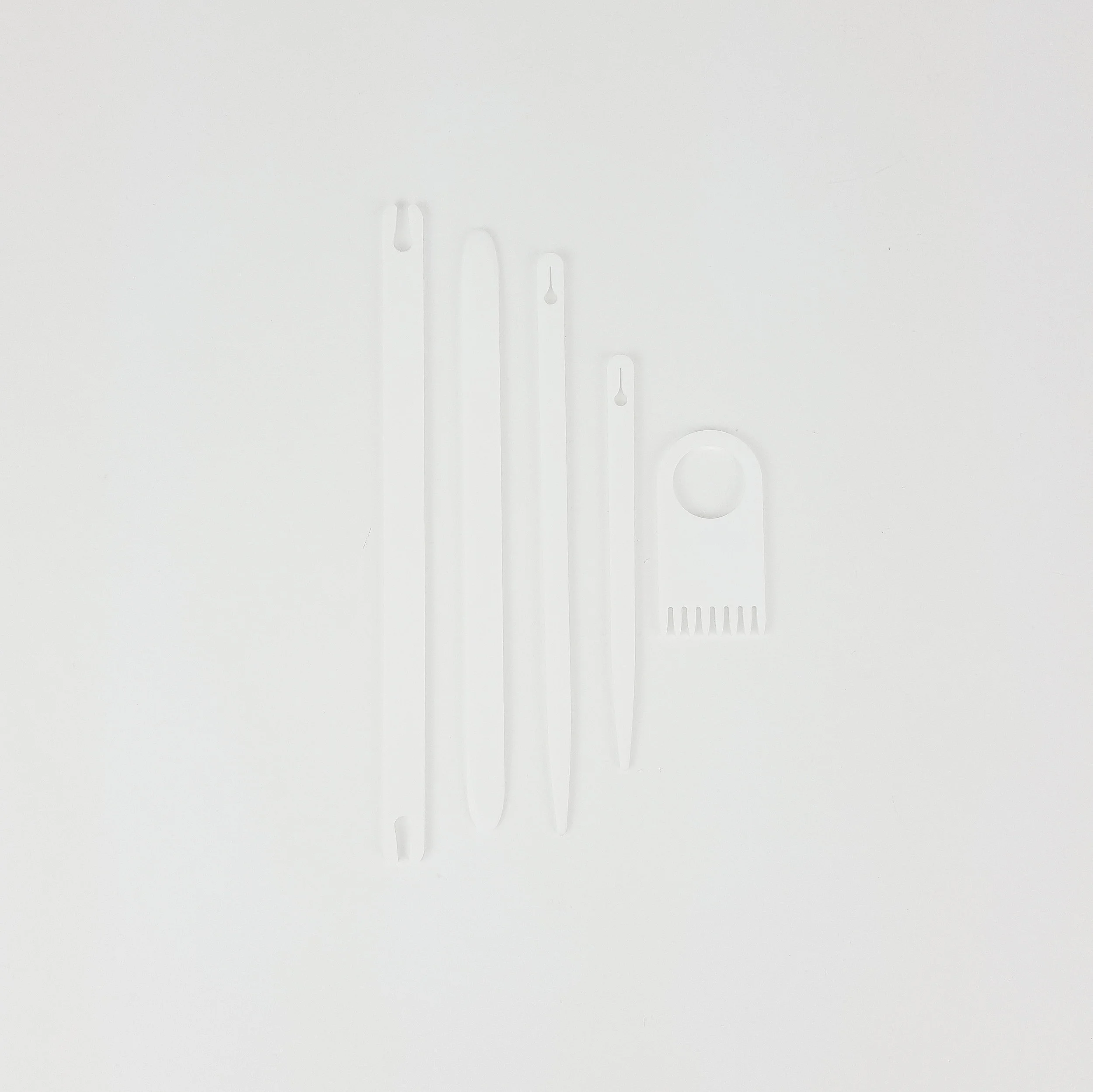 white tapestry weaving tool kit