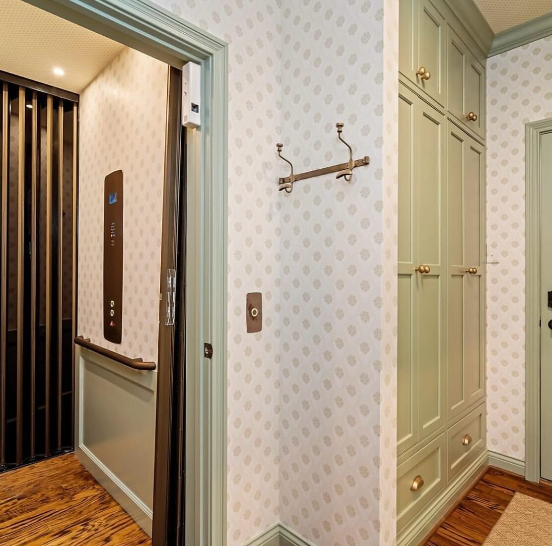 Going up? 🌿
Adding an elevator is a massive undertaking in a renovation, but it allows the client to &quot;age in place&quot;, something to consider when renovating ... also much easier in a new build, especially if it's intended as a &quot;forever&