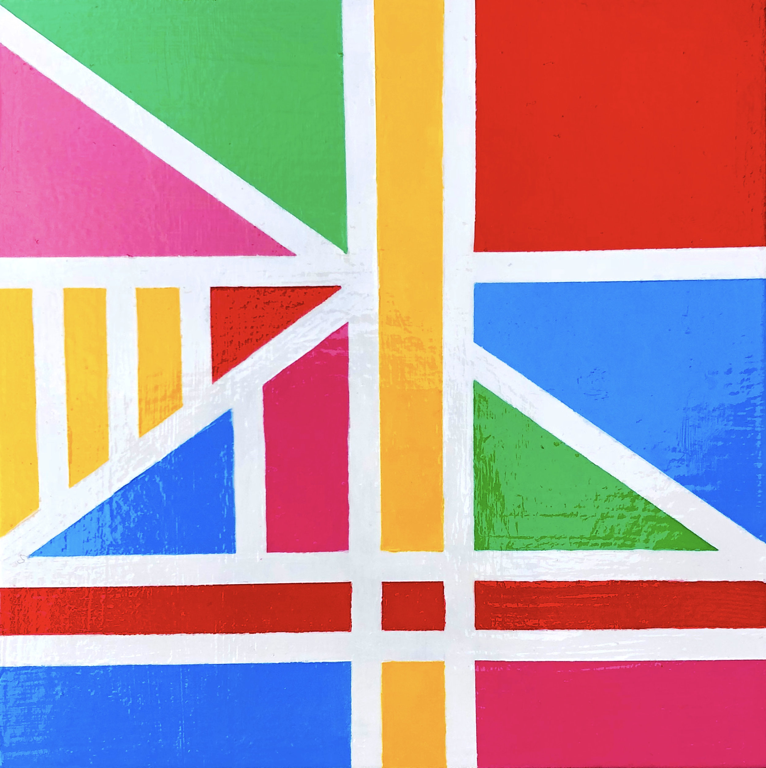 Abstraction 065”x5” acrylic on panel