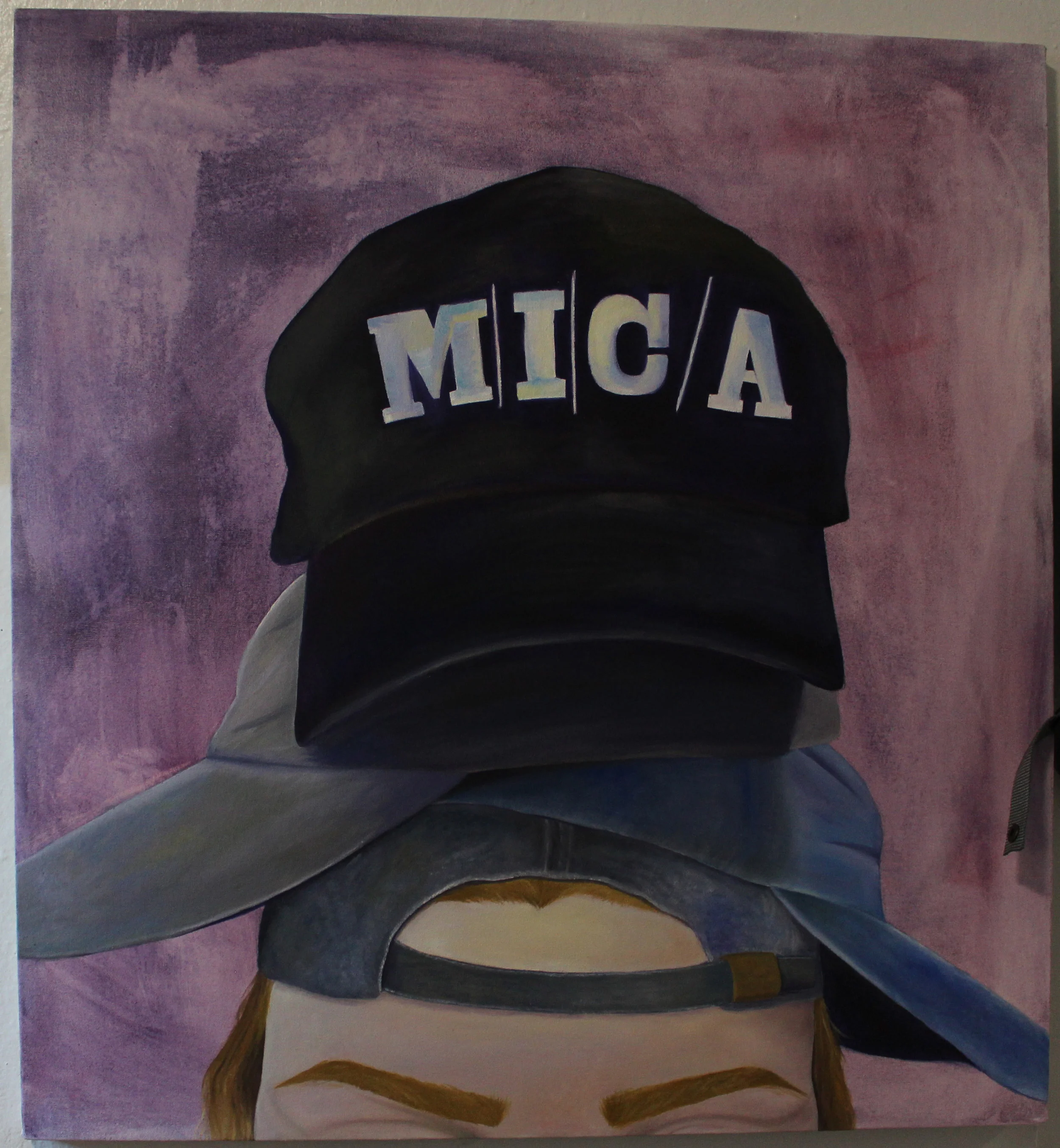 Self-portrait, 201636”x36” oil on canvas