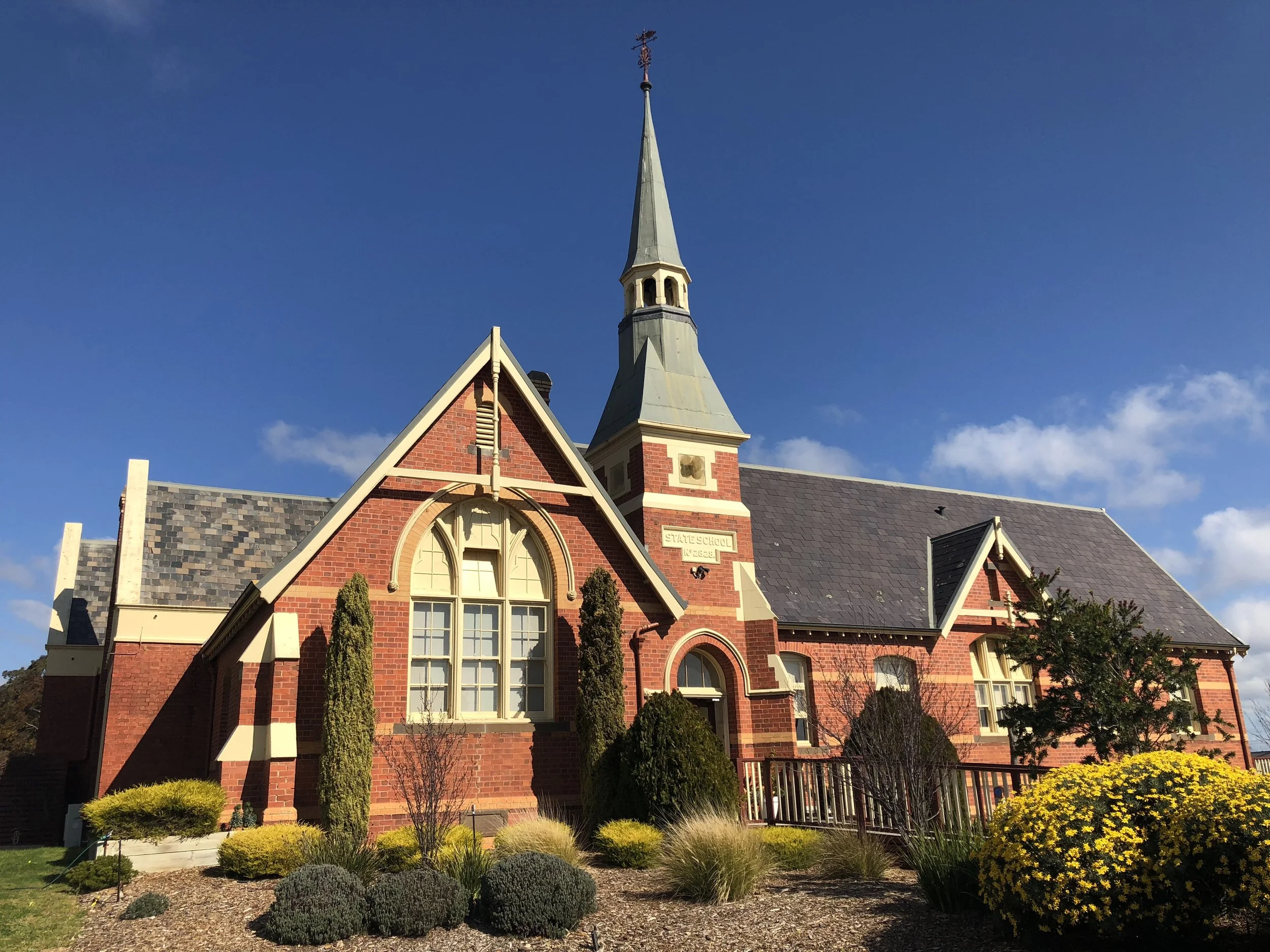 The historical Schoolhouse is the Community Centre of the village, used by residents and community groups for recreation and social activities.
