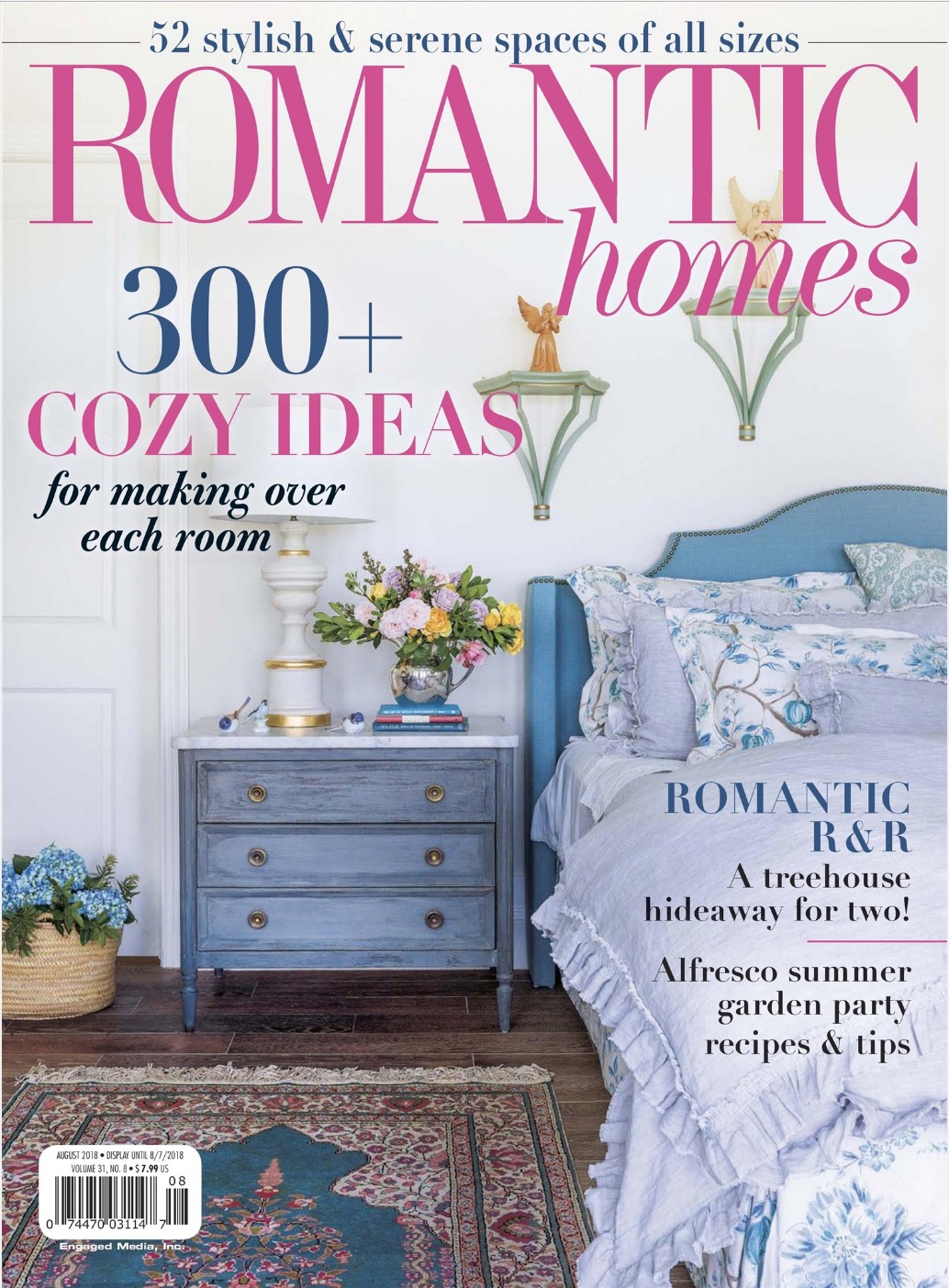 Romantic Home. Дизайнер Sara Lynn Brennan. Читать журнал романтик хоум. Janet Decorate the Room next month. Home romance