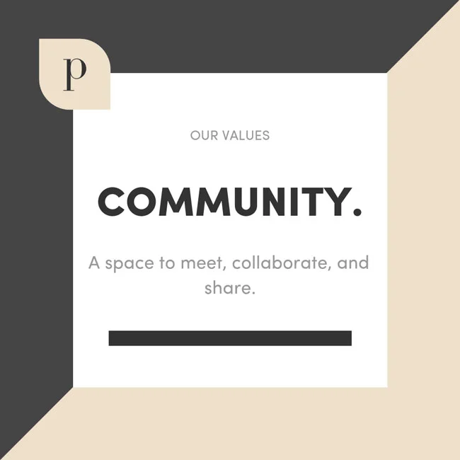 The Parlor Values: Community