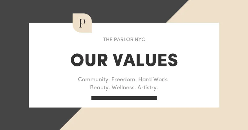 The Parlor’s Values