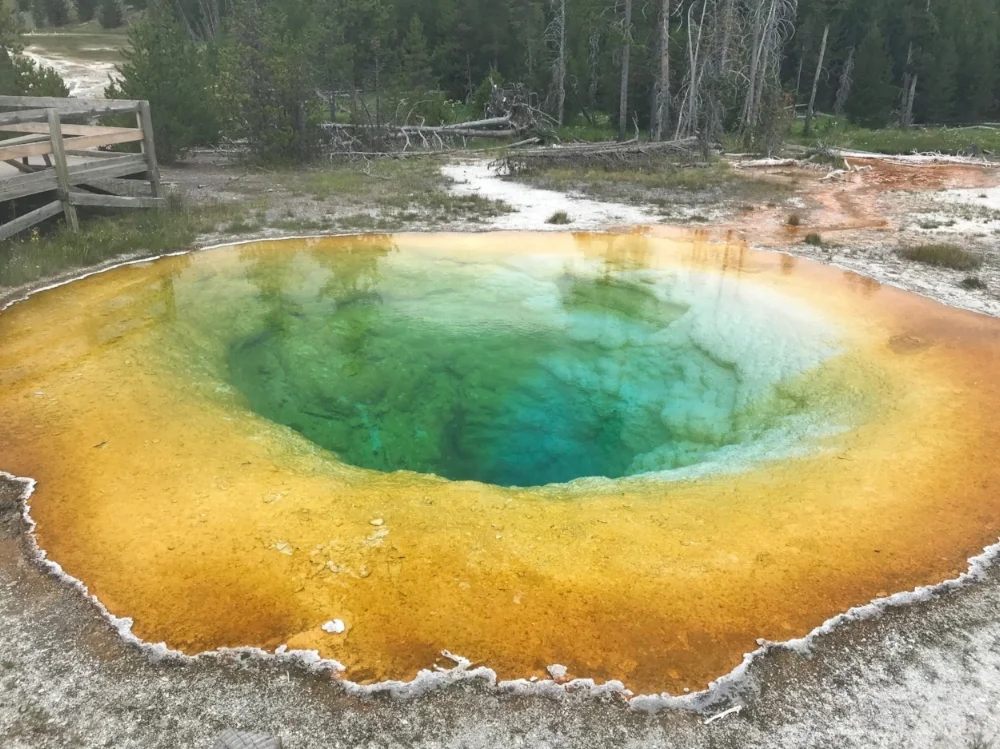 The Morning Glory geothermal pool