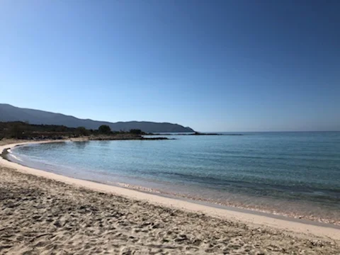 Elafonisi Beach in Crete.