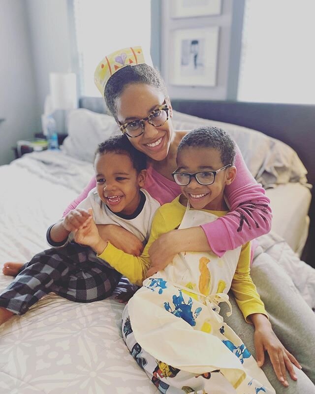 #MothersDay looks different this year, but my boys have made it a success, per usual. Breakfast in bed, flowers, a morning at &ldquo;the spa&rdquo; and special crown made by my oldest have me in my feelings 💕
-
Happy Mothers Day to all of the moms o