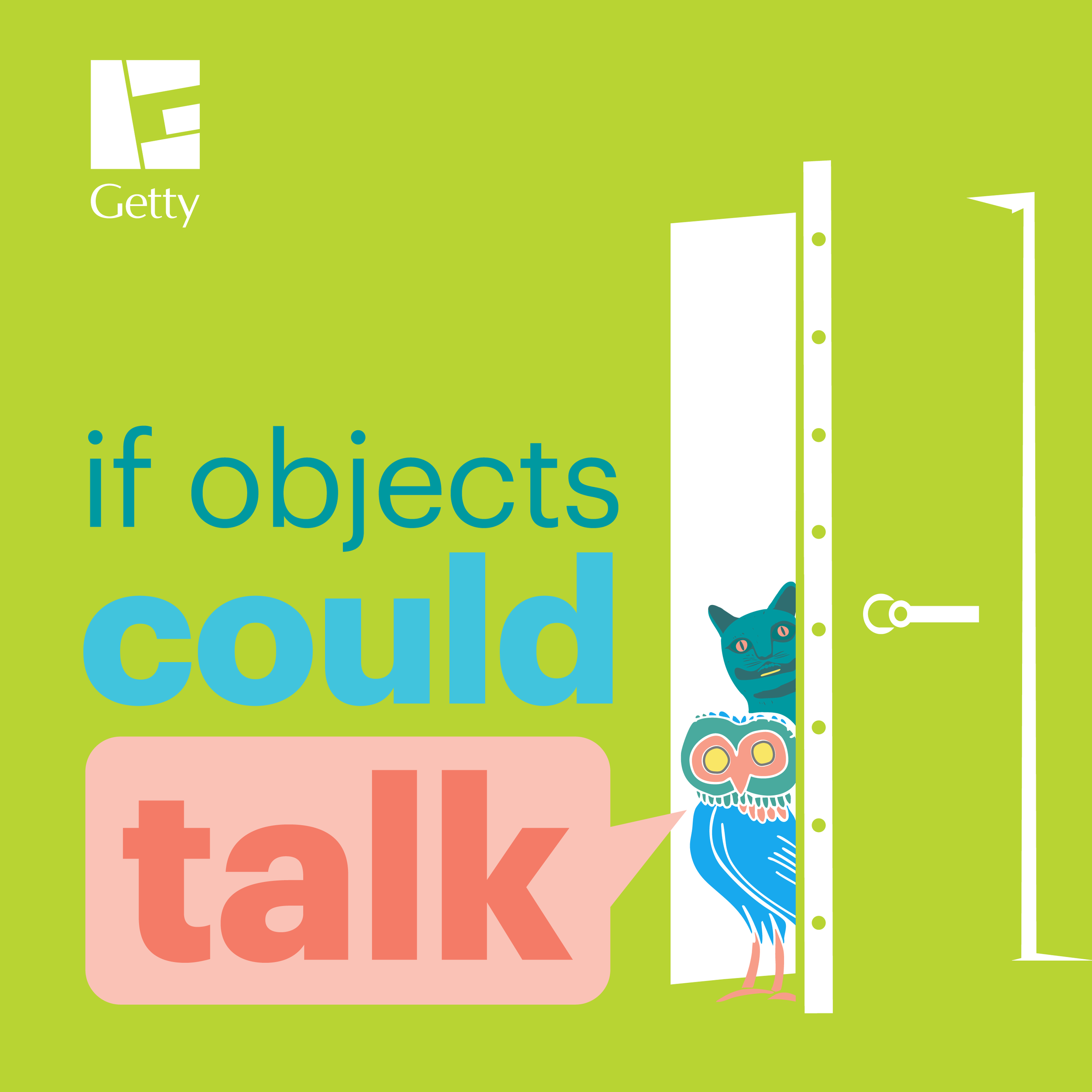 if objects could talk poster