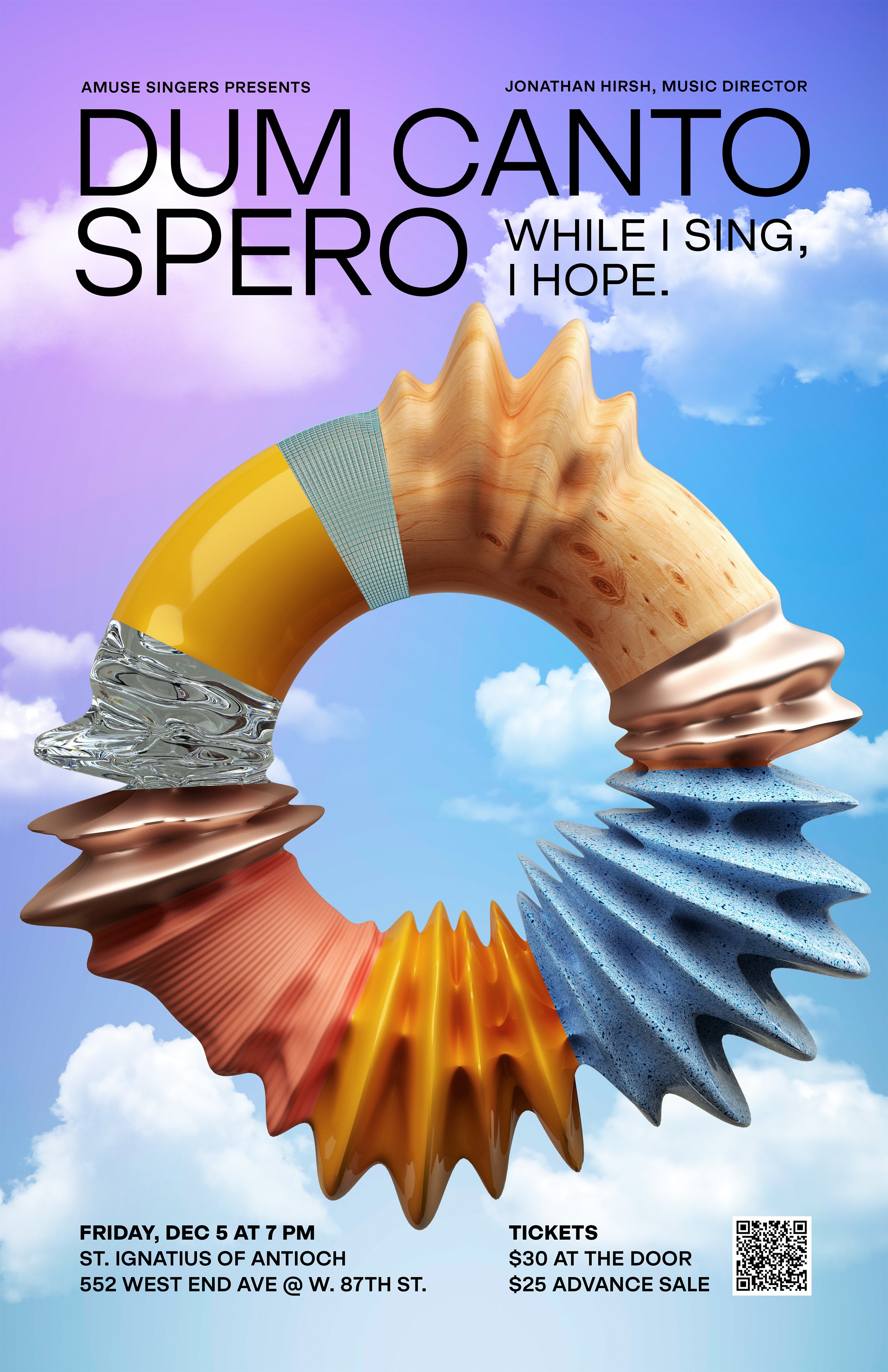 Amuse Singers presents: DUM CANTO SPERO