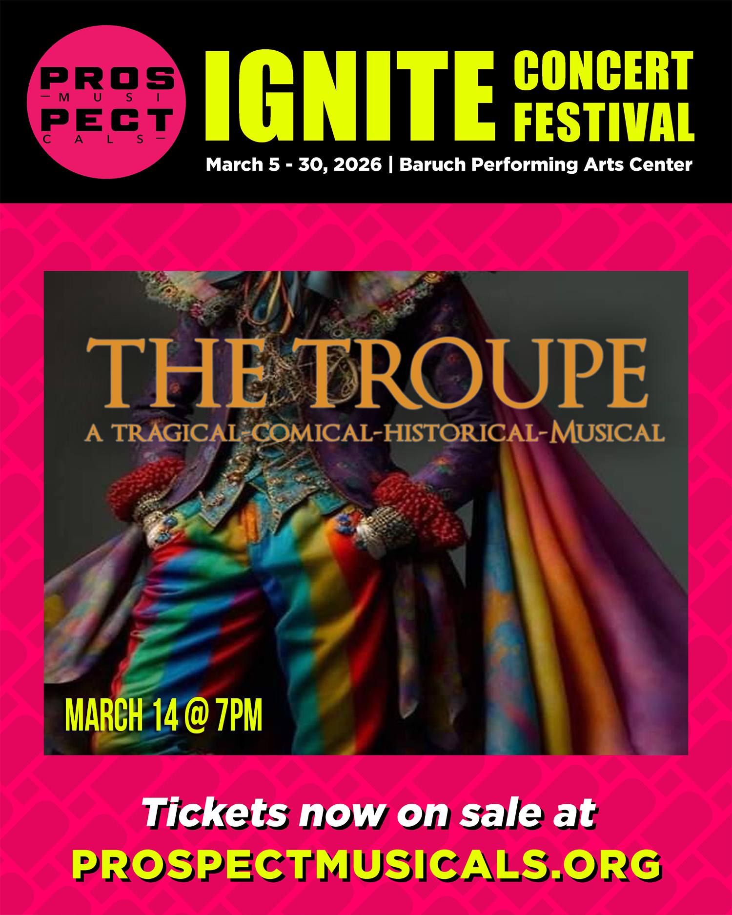 THE TROUPE - A New Musical, In Concert