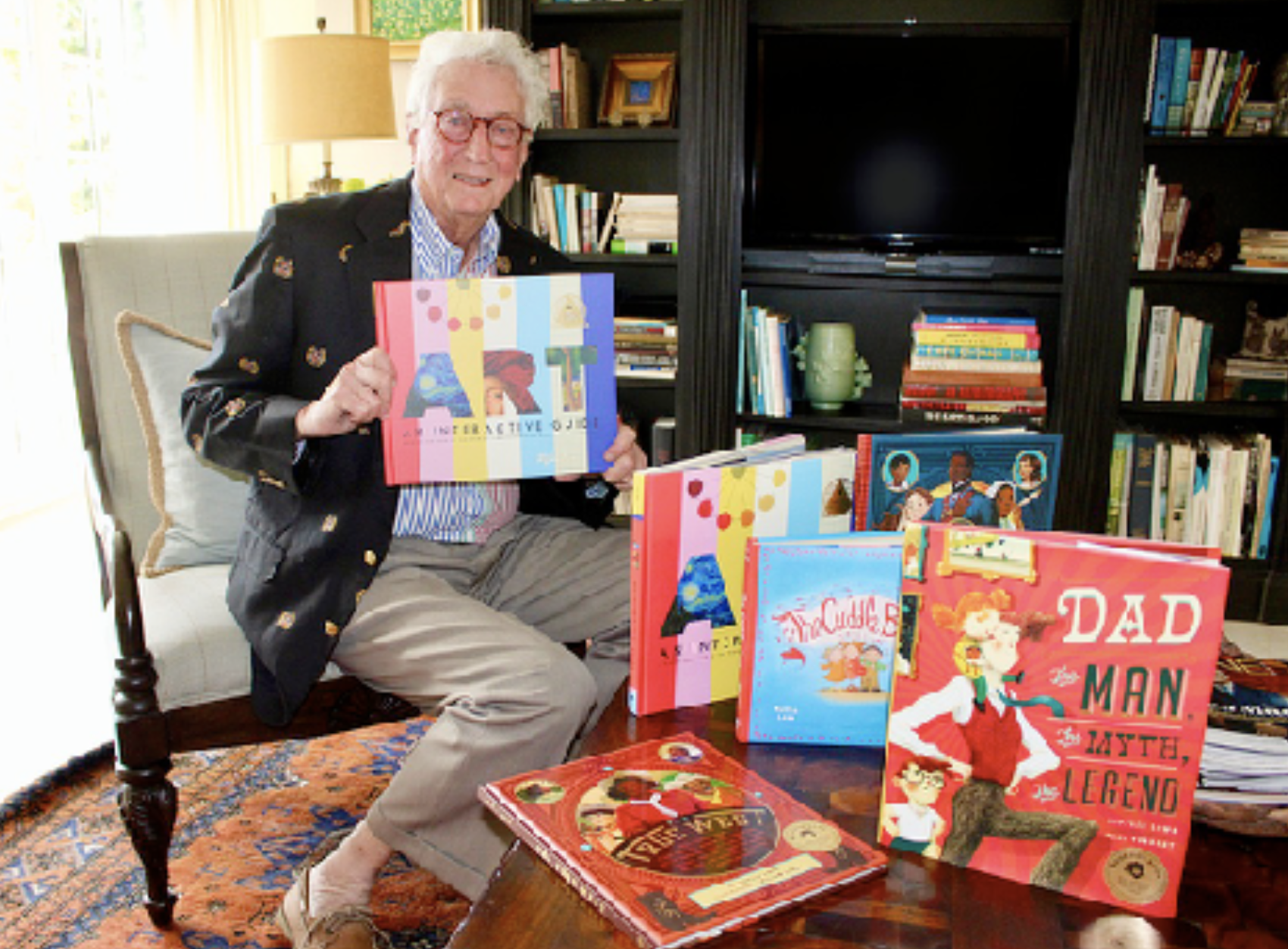 My book ART. AN INTERACTIVE GUIDE was featured in an article in the Longboat Observer