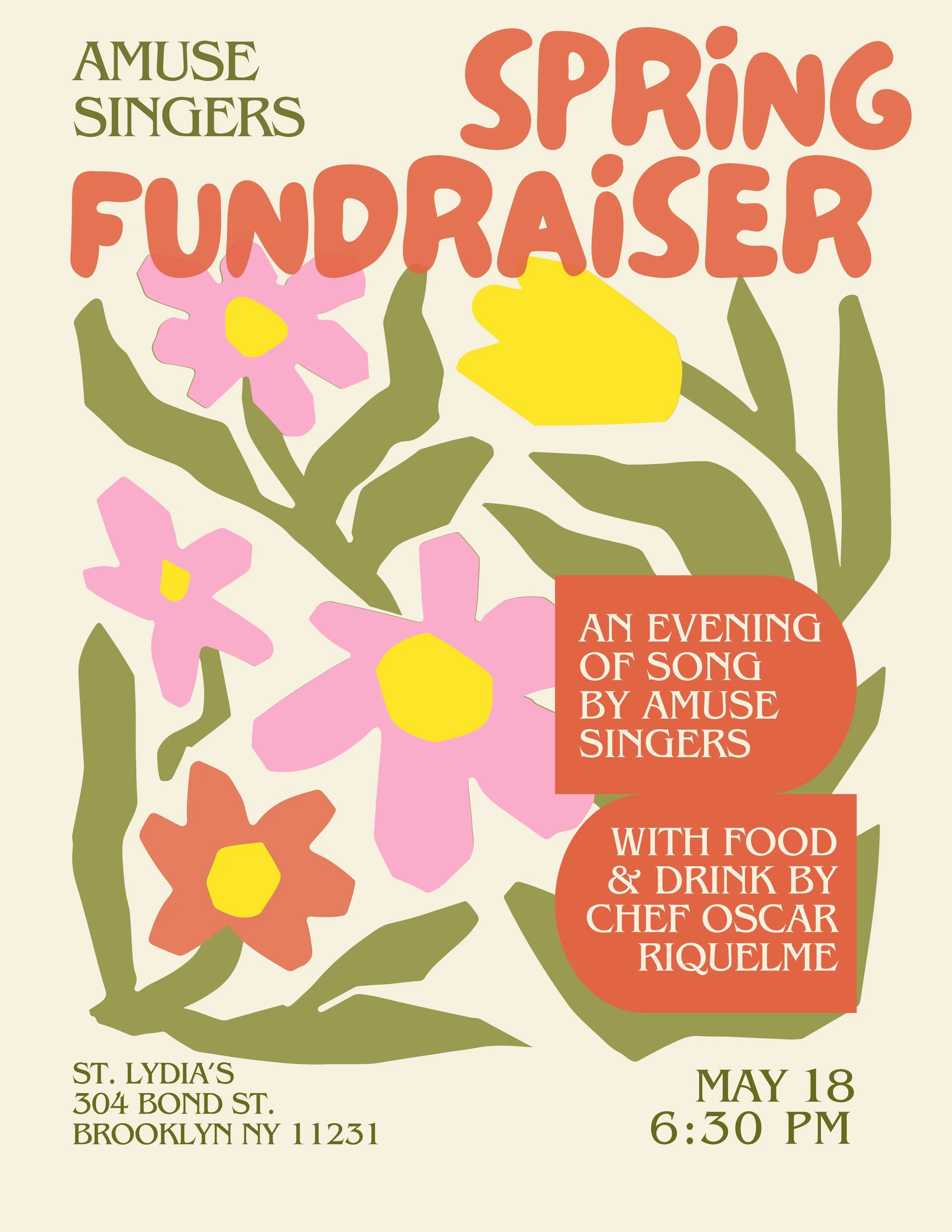 Amuse Singers Spring Fundraiser