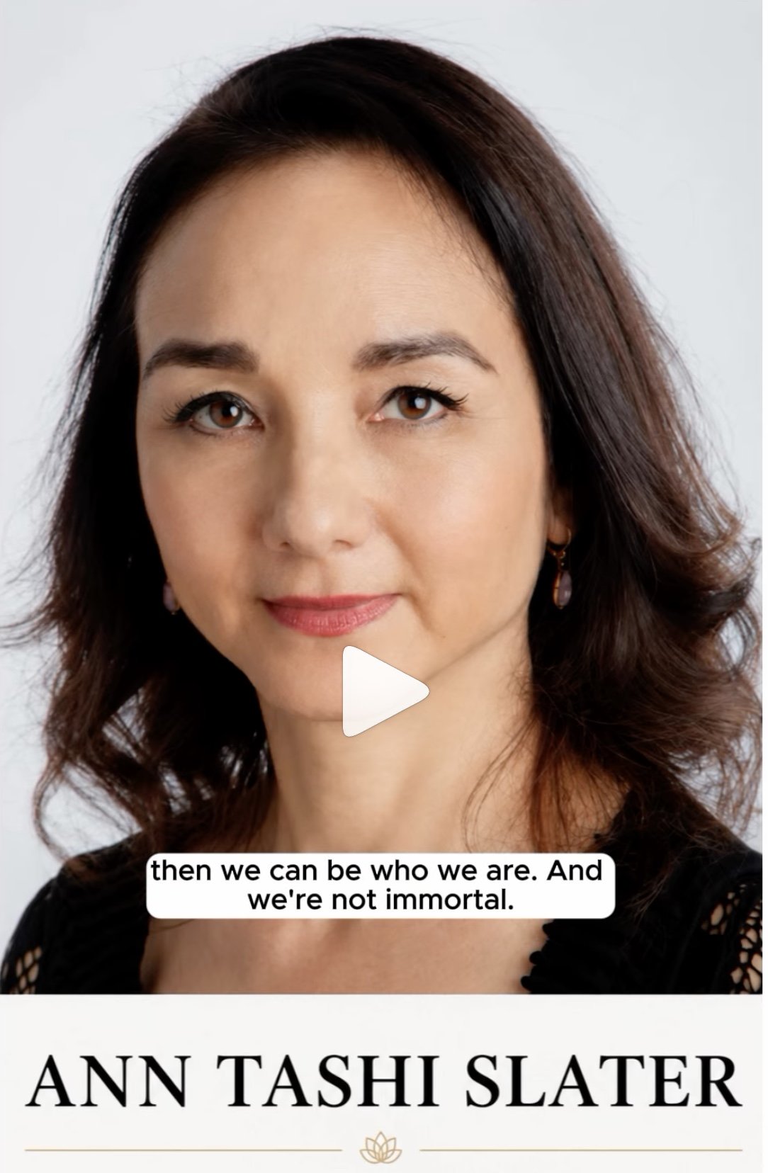 Ann Tashi Slater Talks About Navigating Uncertainty and Change