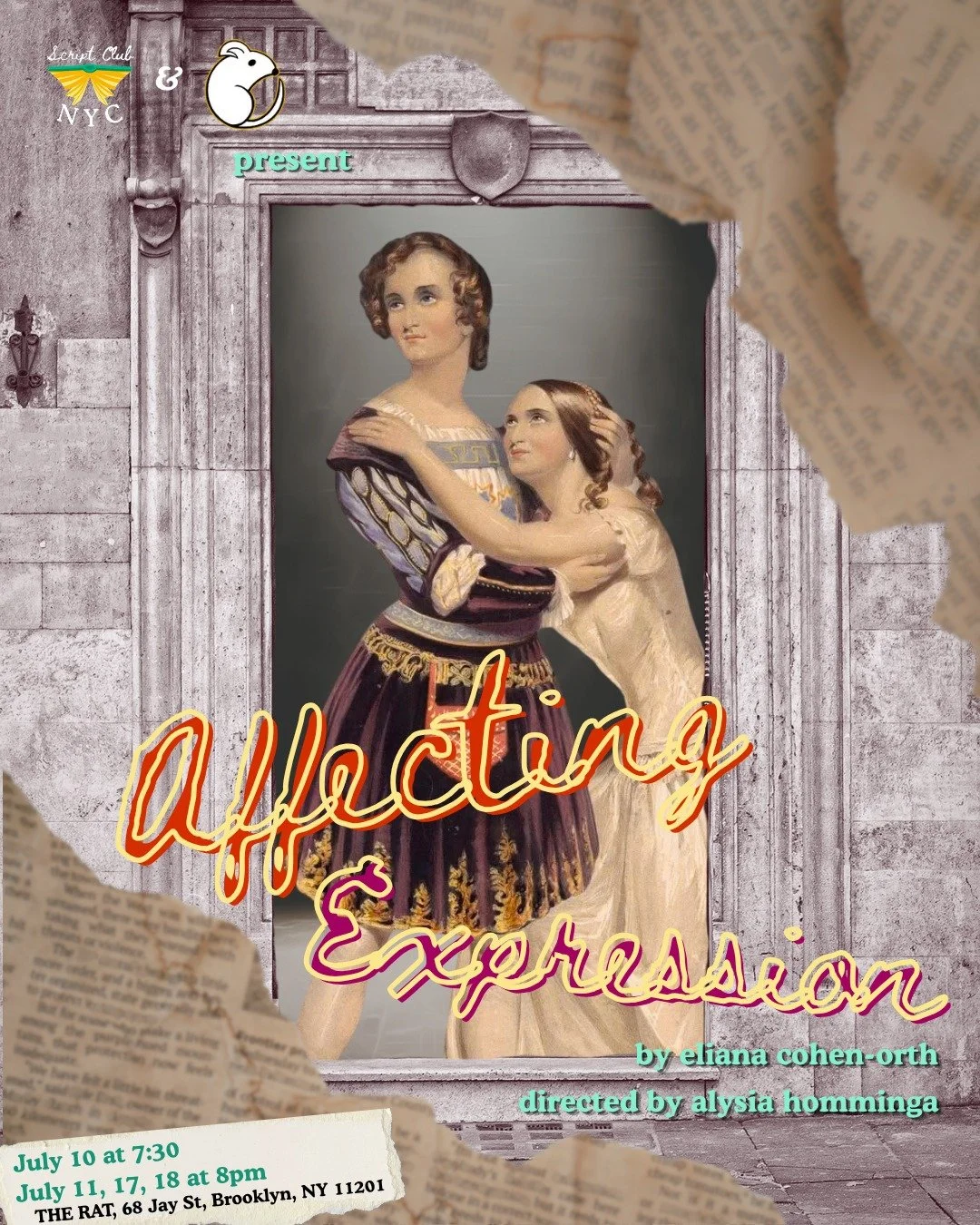 Workshop Production of Affecting Expression by Eliana Cohen-Orth