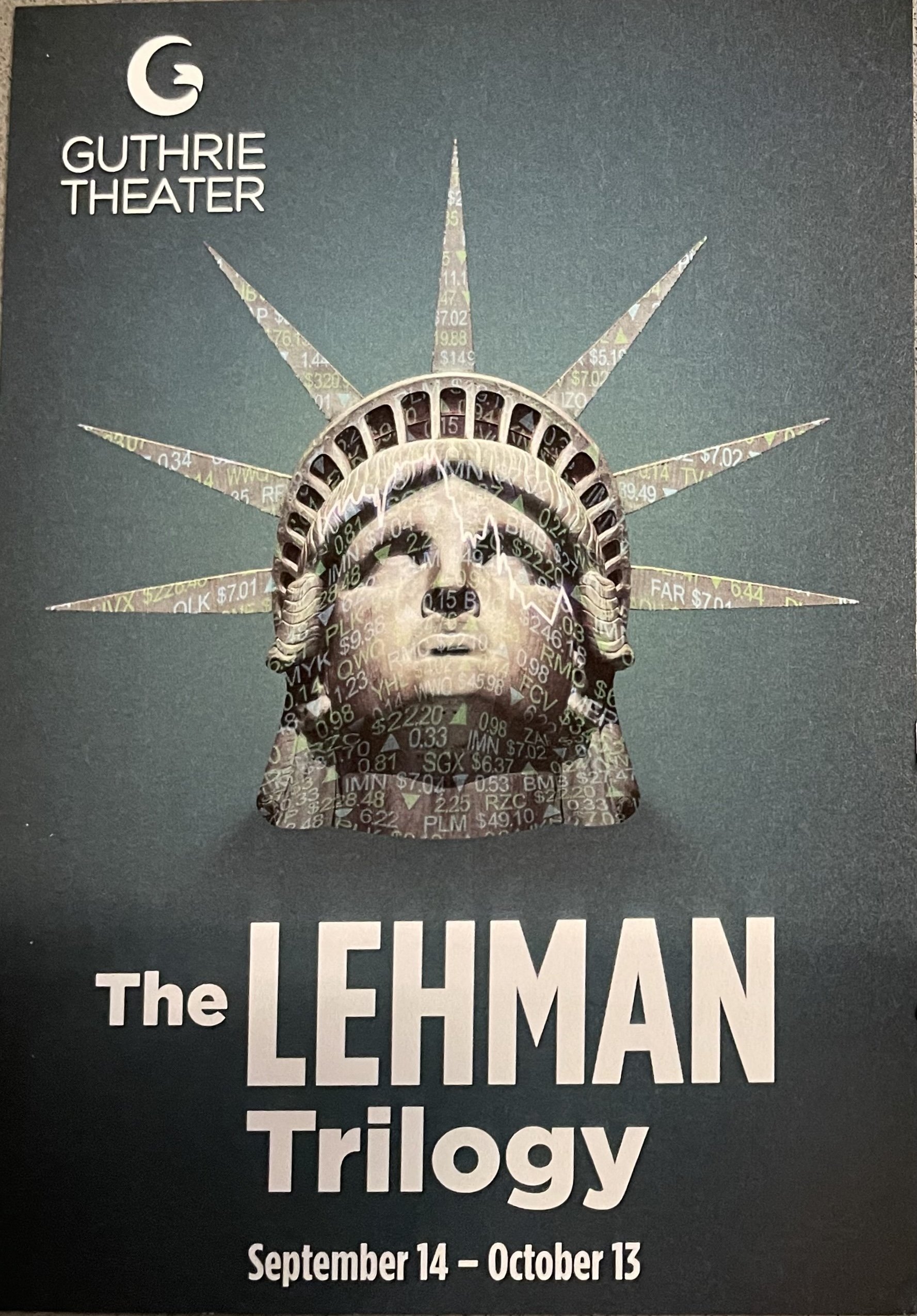 The Lehman Trilogy at the Guthrie Theater