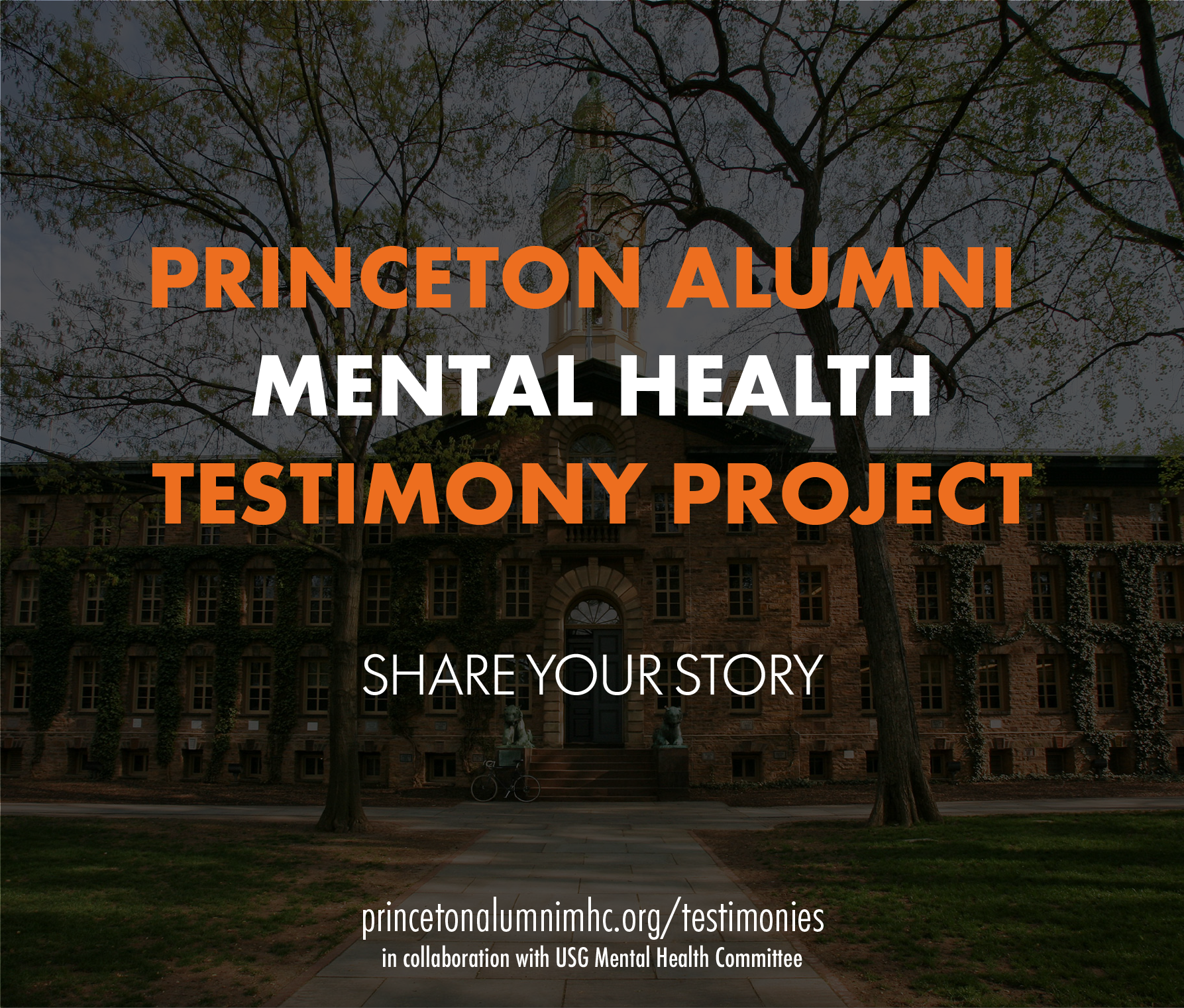 Princeton Mental Health Testimony Project Cover Photo