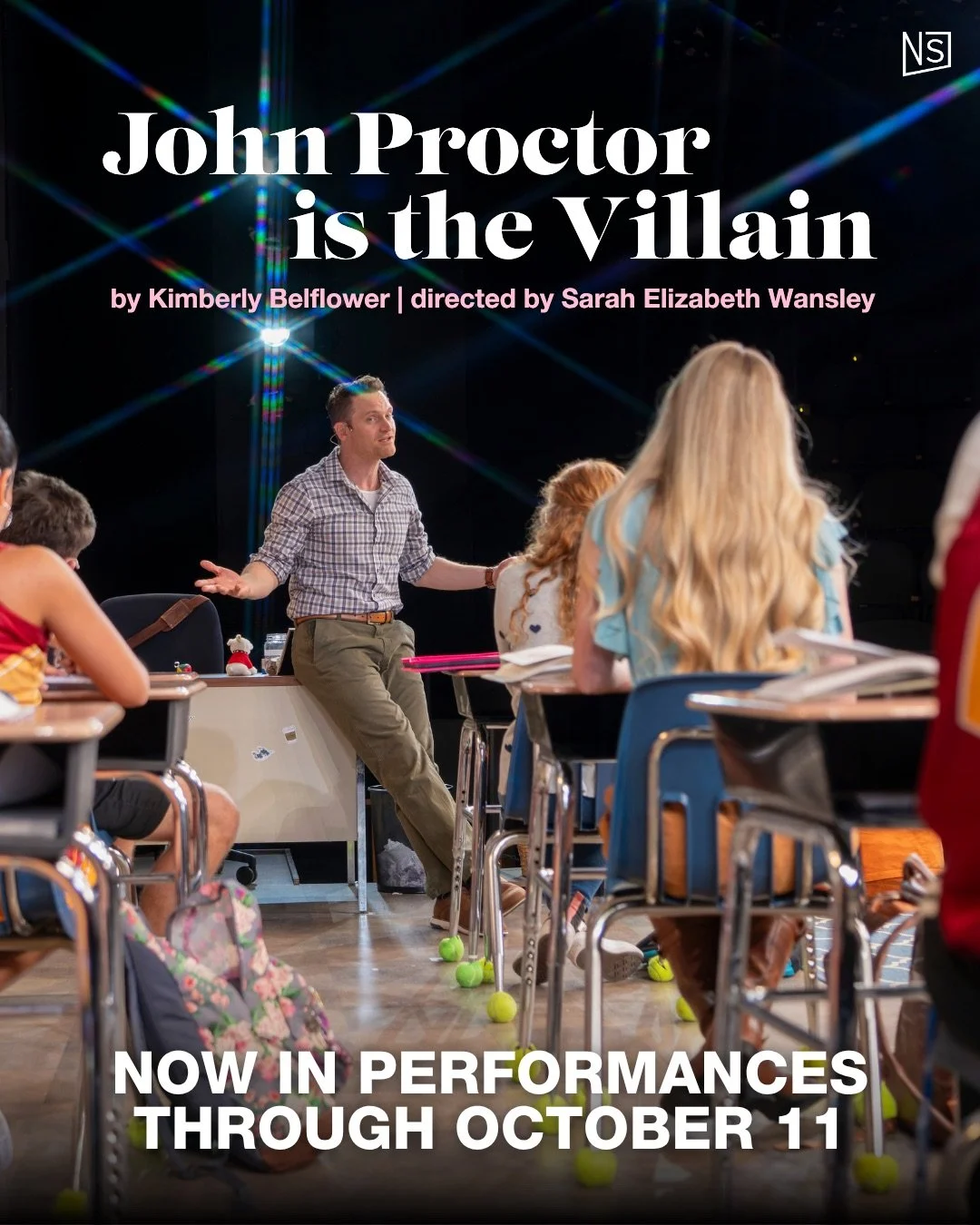 John proctor is the villain poster