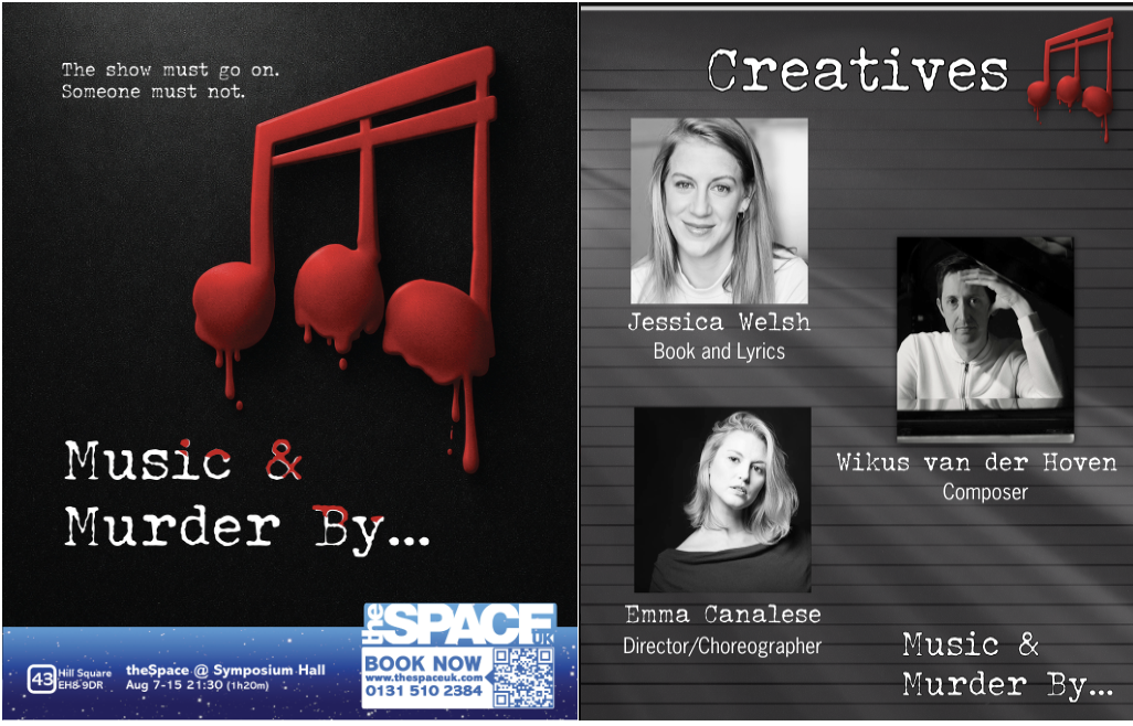 Music and murder by poster