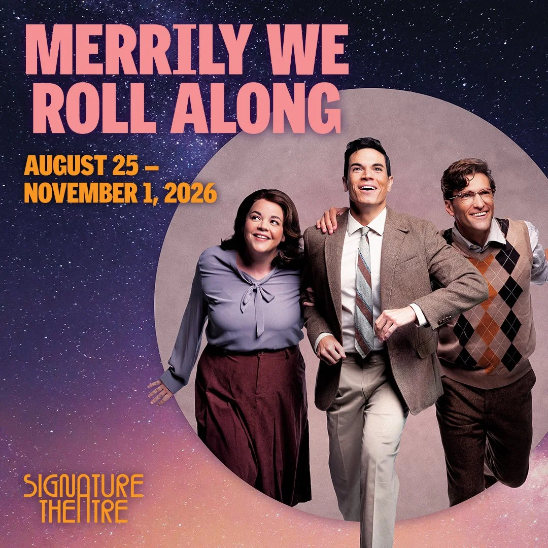 Merrily we roll along poster