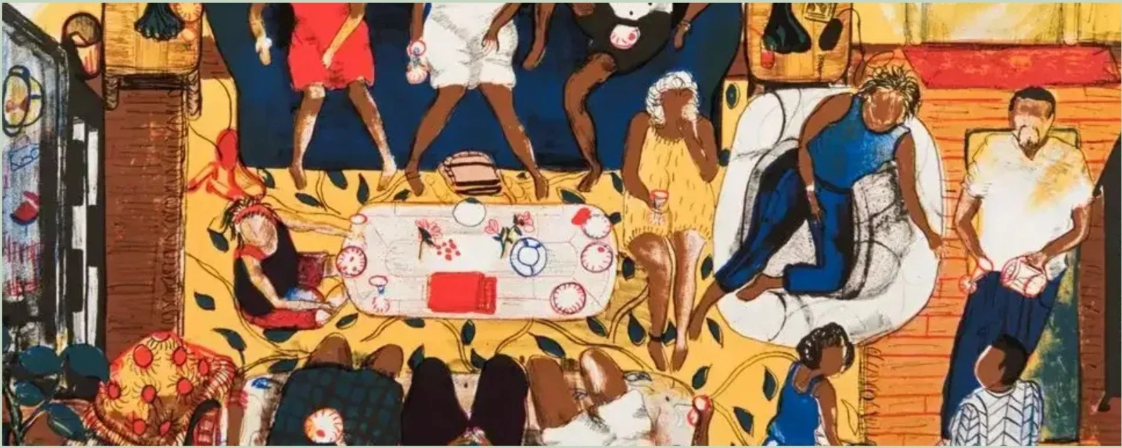 The get together painting