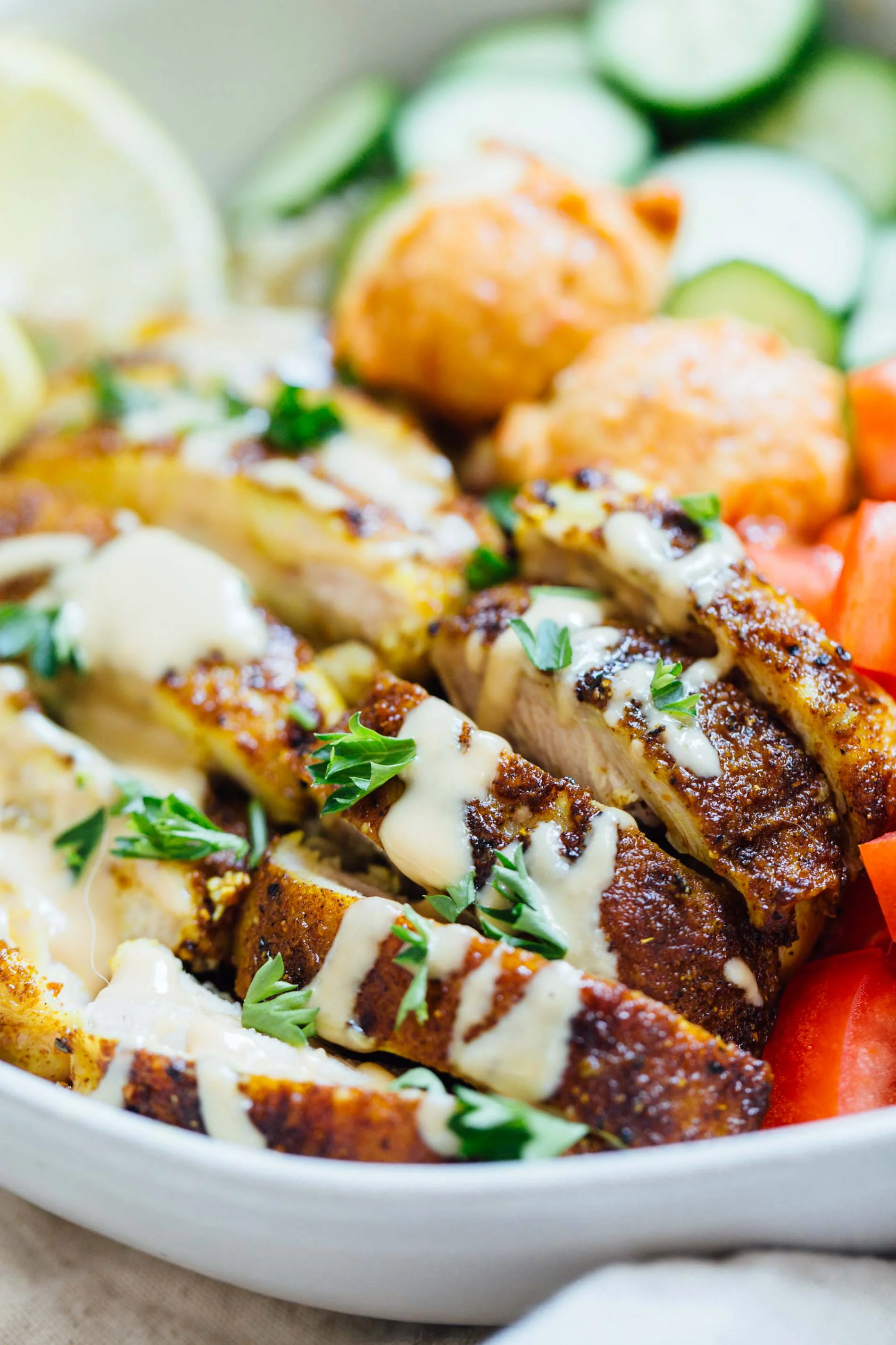 Chicken Shawarma Bowl recipe by Table for Two