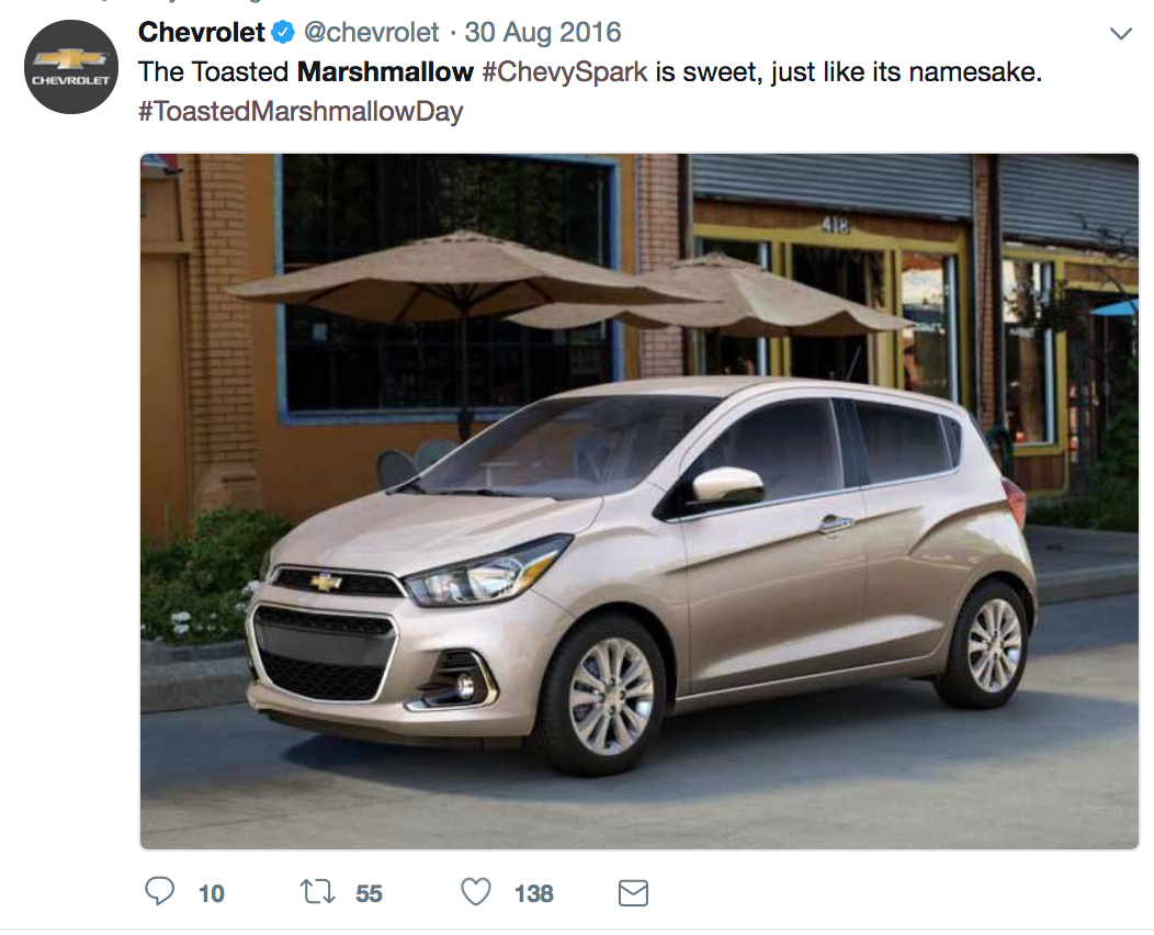  Fun fact: I officially named this car color!  