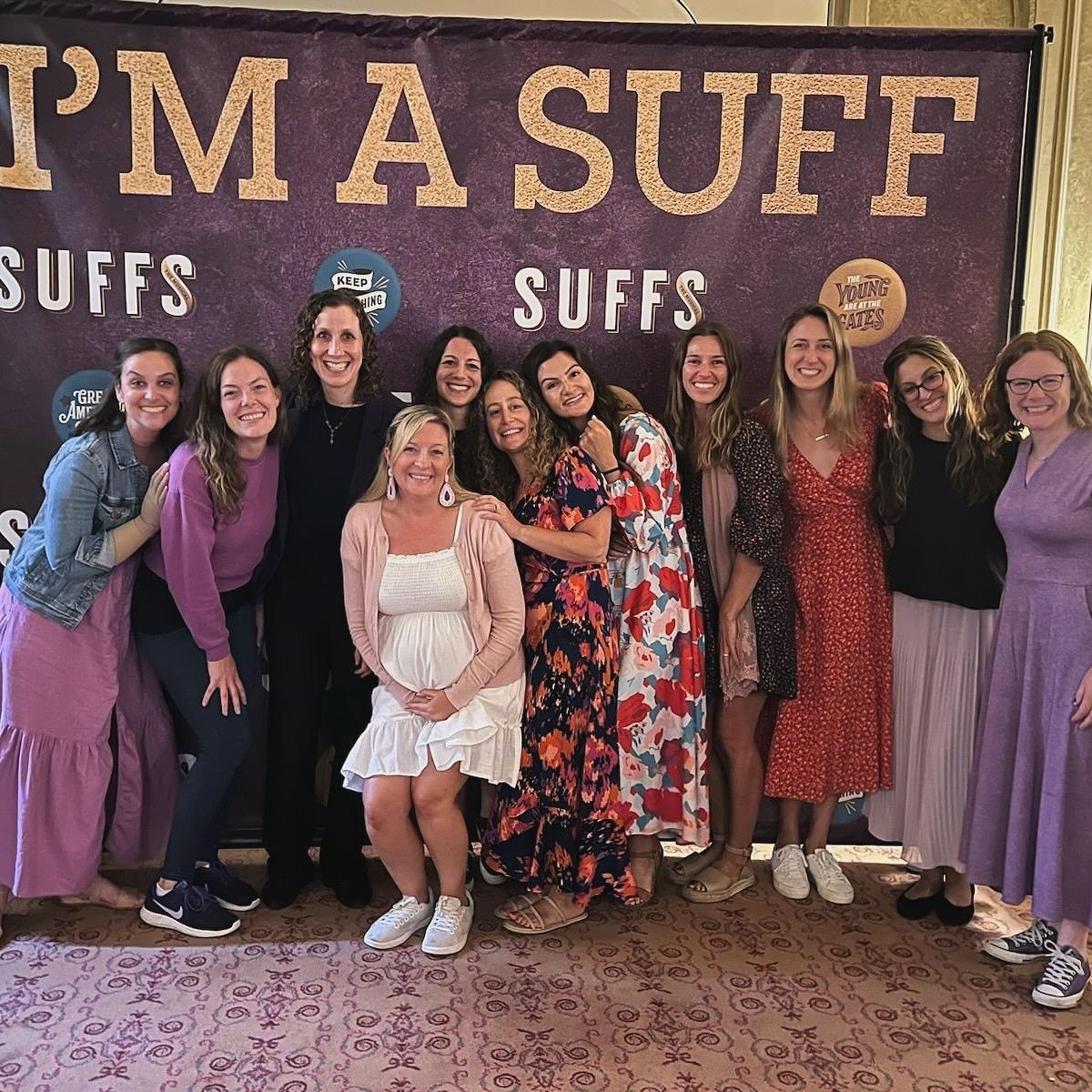 Yesterday a bunch of our @westandwithnikki committee sisters went down to @suffsmusical on Broadway &mdash; thinking it would be a meaningful play for a group of women who&rsquo;ve spent *years* in the trenches of injustice and advocacy. 

(We also j