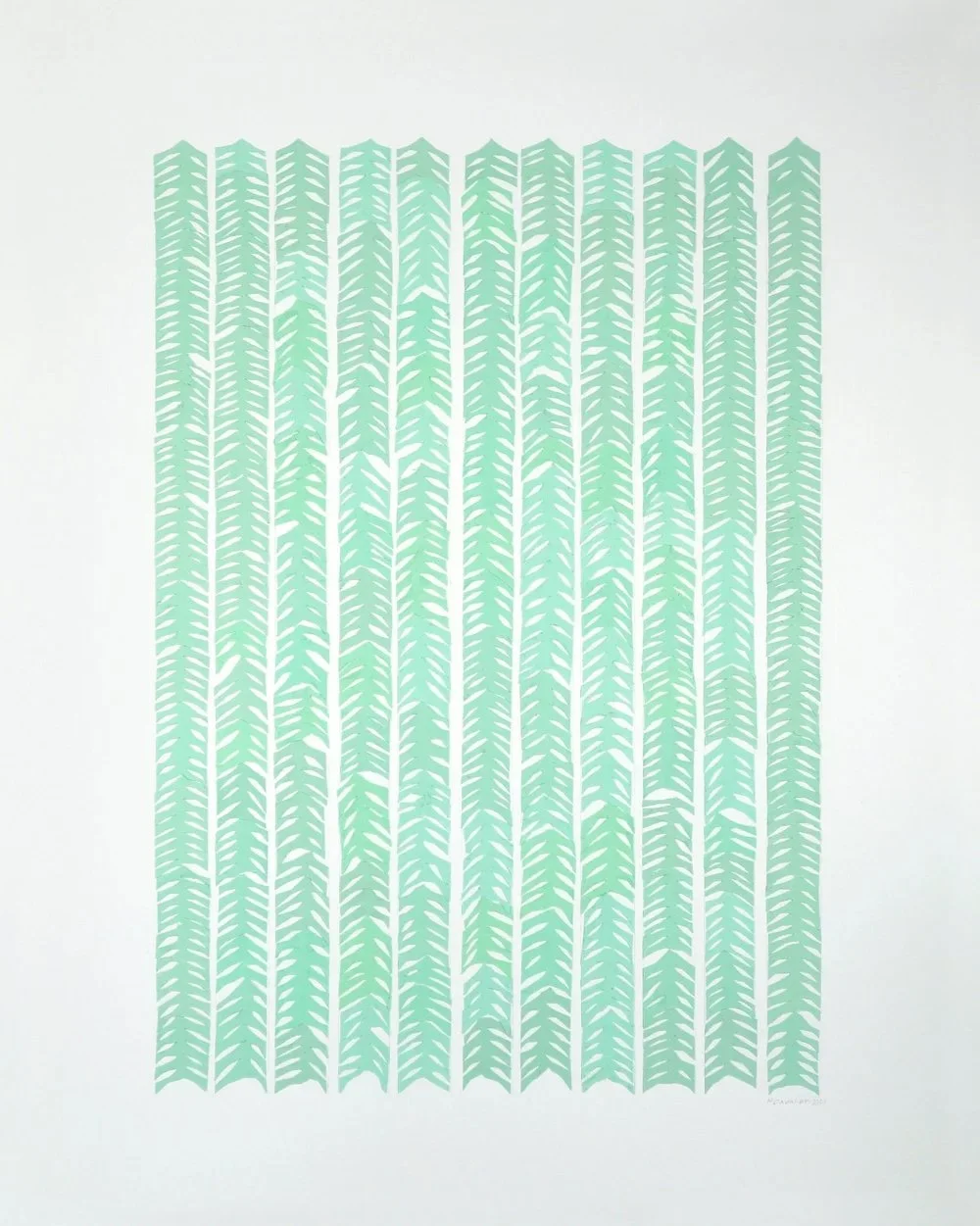 Eleven Lengths of Green