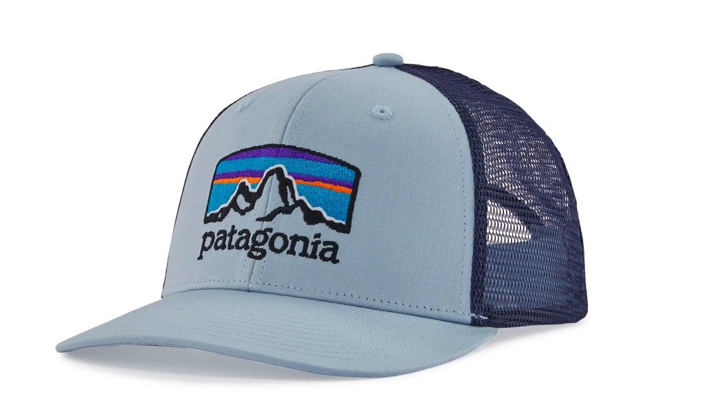 Patagonia Fitz Trout Trucker Hat Black — B F