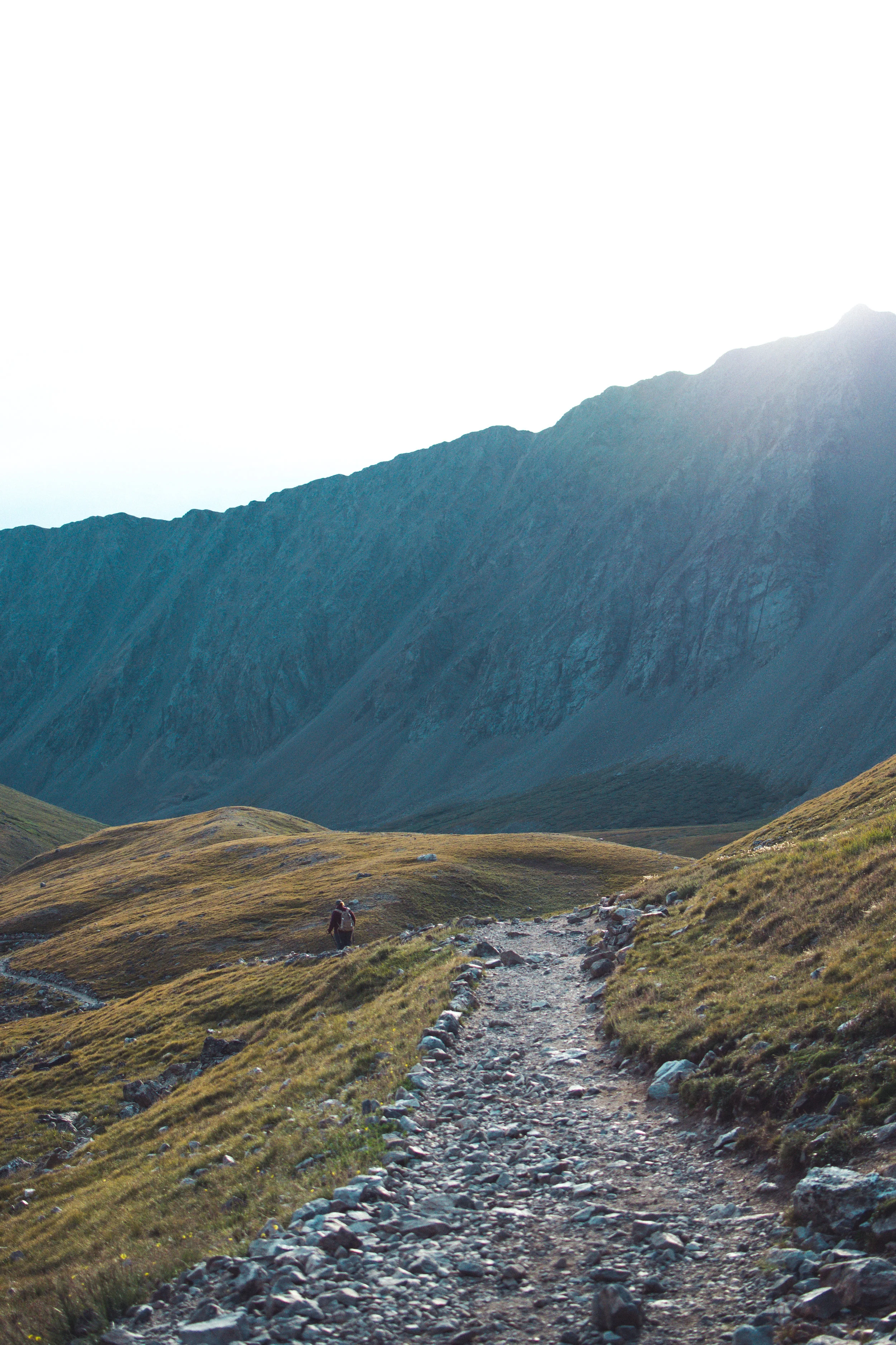 More looking back on what we had already hiked while heading to the top of Grays.
